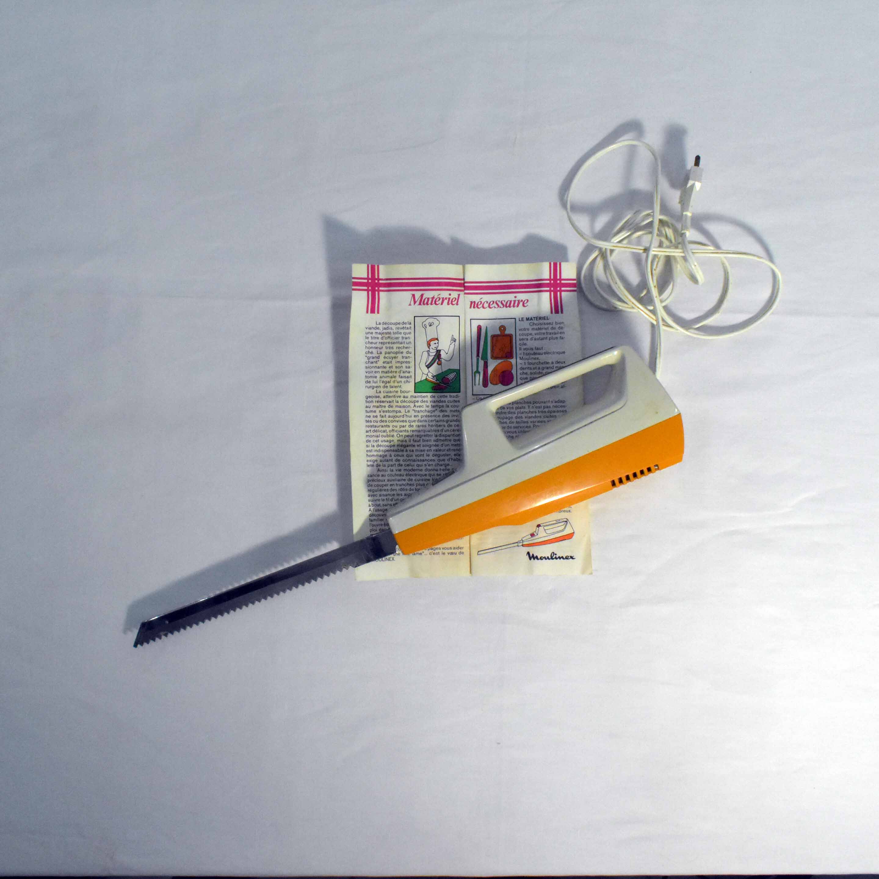 Couteau Electrique Moulinex® Type 246 - Boite Complète - Bon état - Photo 4