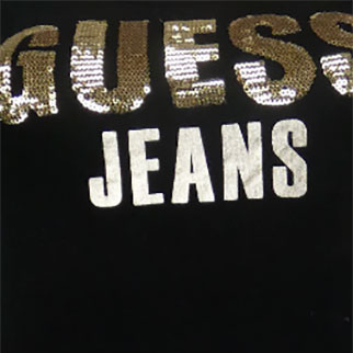 T-shirt noir - Femme - Guess - Taille S  - Vue 3 - 