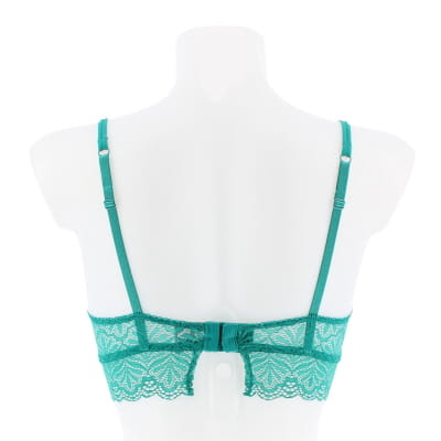 Soutien gorge vert en dentelle avec armatures - Femme - In Extenso - Taille 90B - Photo 1
