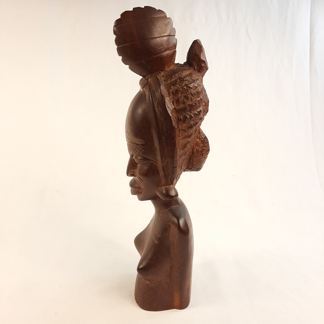 SCULPTURE AFRICAINE EN EBENE - Photo 2