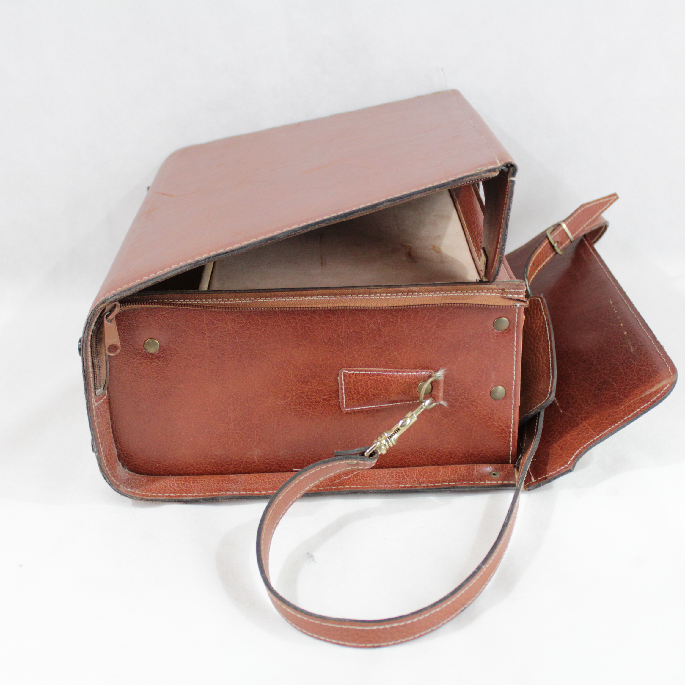 Sac en cuir porte ordinateur et documents - JASON  Bon état - Vue 4 - 