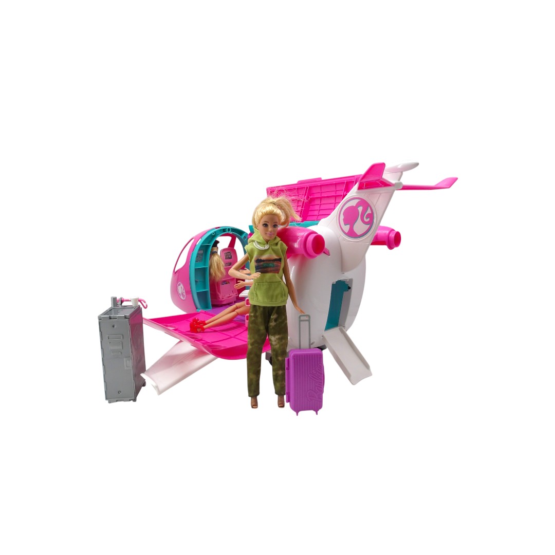 Voir photo 3 de Mon avion de rêve et ses 3 Barbie Mon avion de rêve et ses 3 Barbie Comme neuf - Vue 3 -