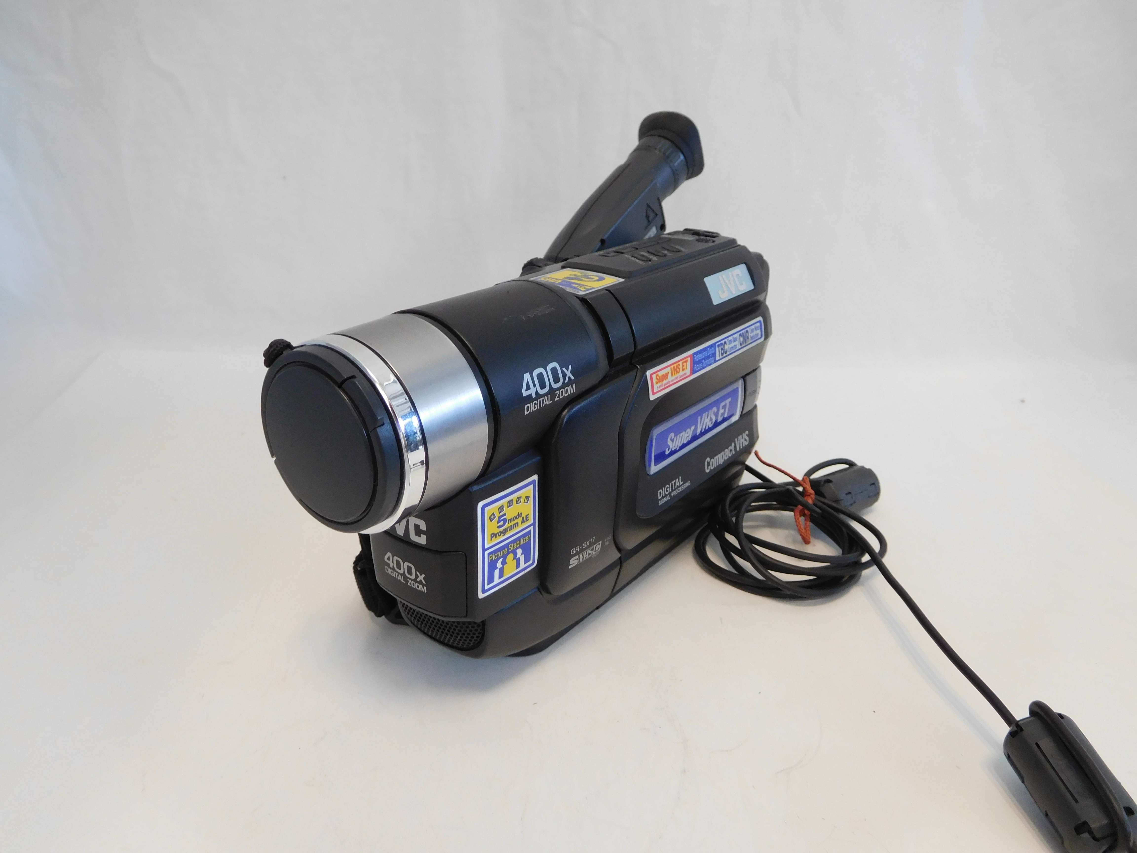 Caméscope JVC GR-SX17 Compact VHS - Super VHS - Zoom 400x°° - Photo 16
