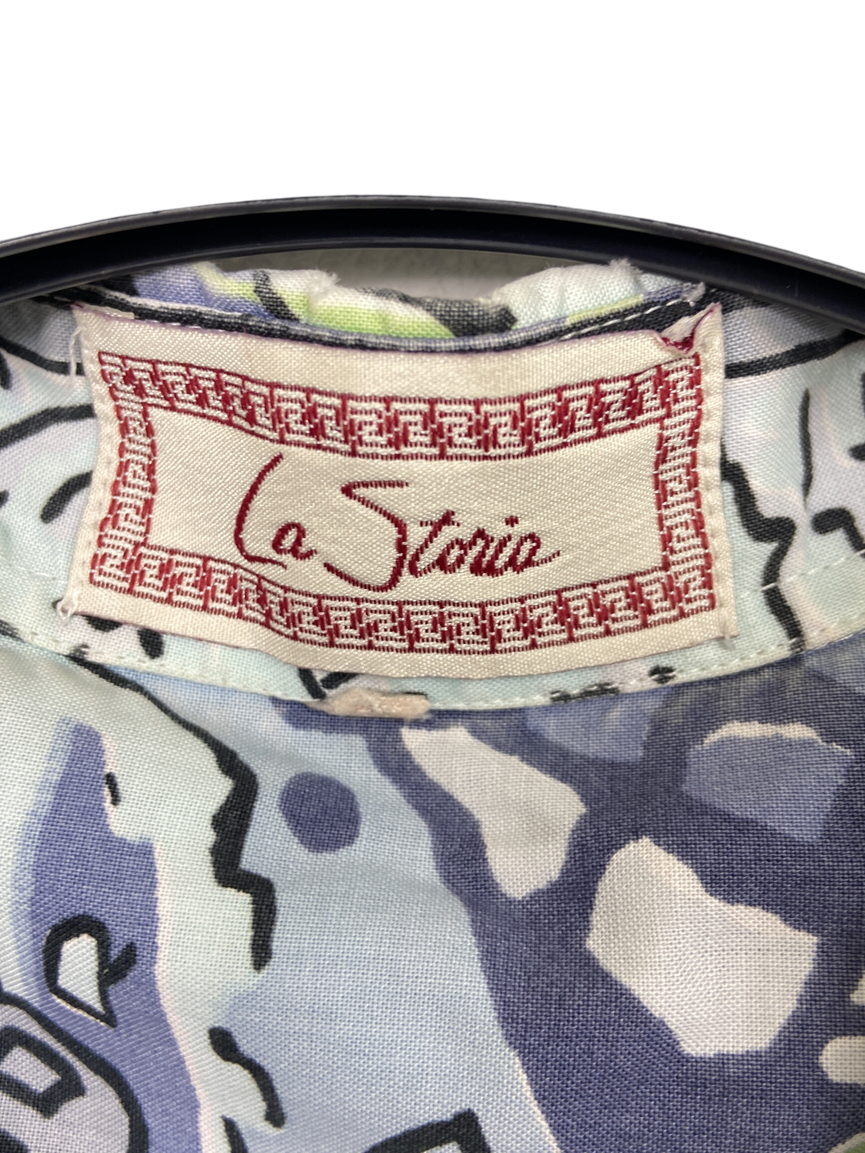 Chemise manches courtes La storia à motifs 🎨 M - Photo 1
