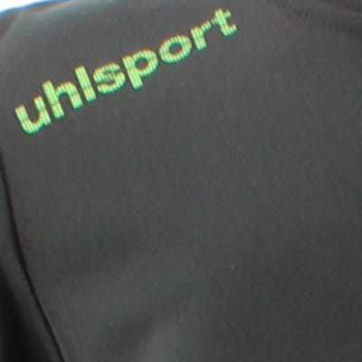 T-shirt noir et vert fluo - Garçon - Uhlsport - Taille 8 ans - Photo 2