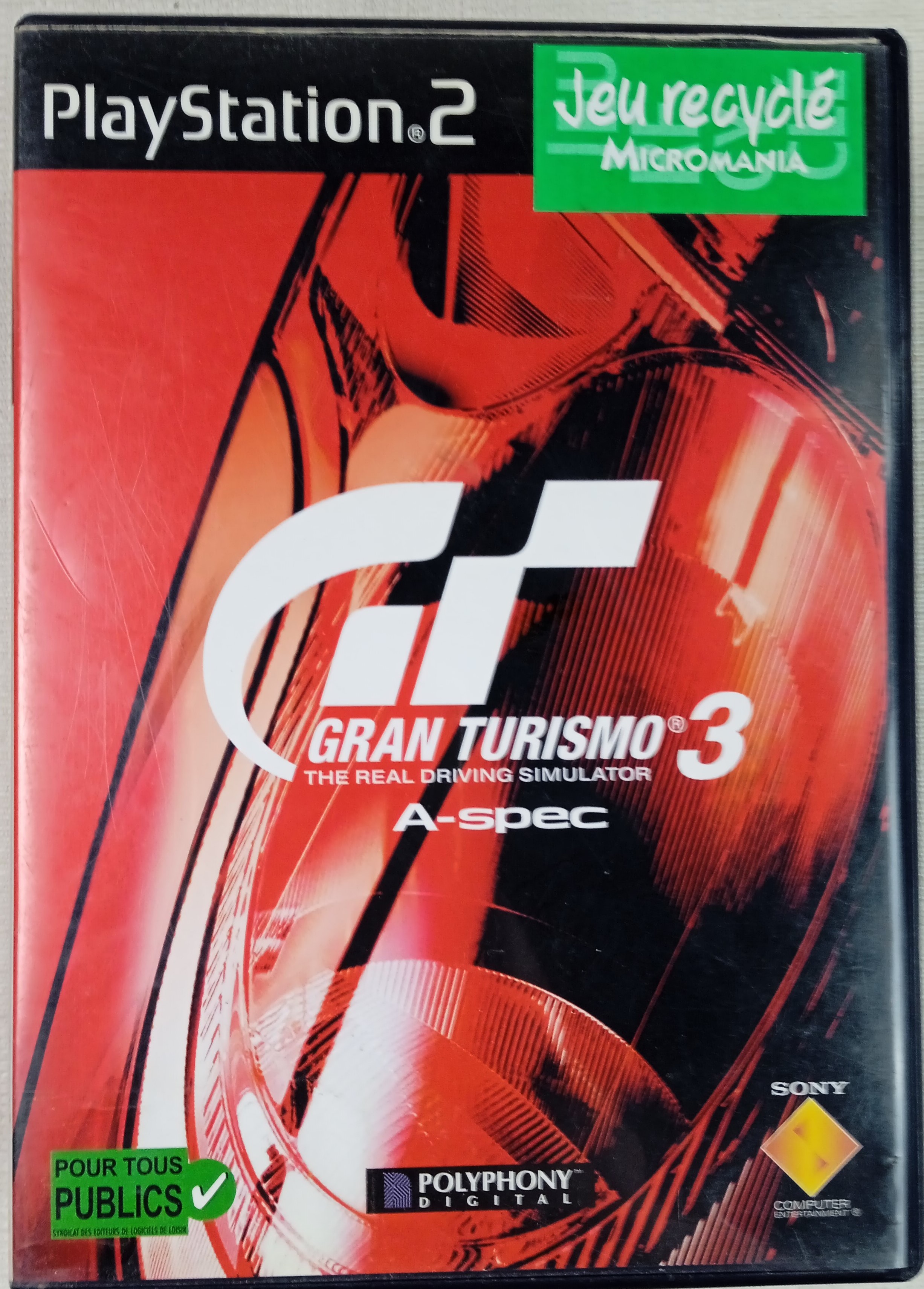 Lot de 6 jeux PS 2 ( livre de la jungle, Worms 3 D, Grranturismo 3, Arthur et les Minimoys, Tiger wood , Shrek 2 ) Bon état - Vue 3 - 