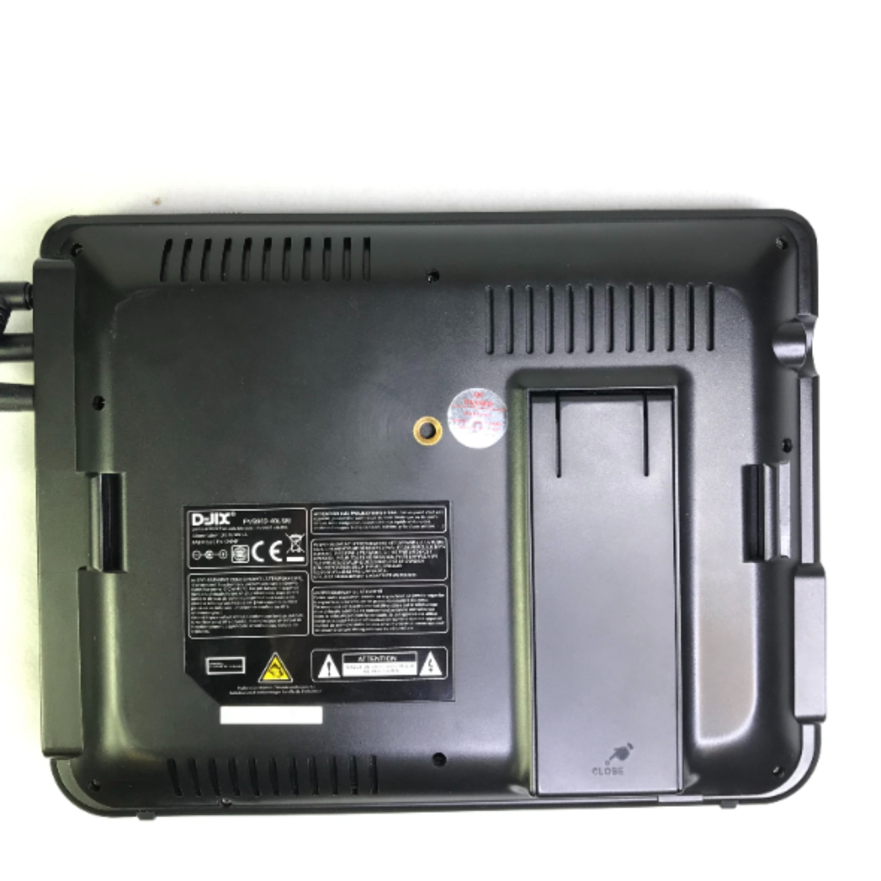 Lecteur DVD portable avec 2 écrans : DJIX PVS 902-40LSM Bon état - Vue 8 - 