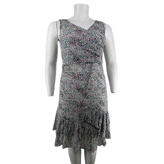Robe imprimée multicolore - Femme - Femmes Je Vous Aime - Taille 46 - Photo 0