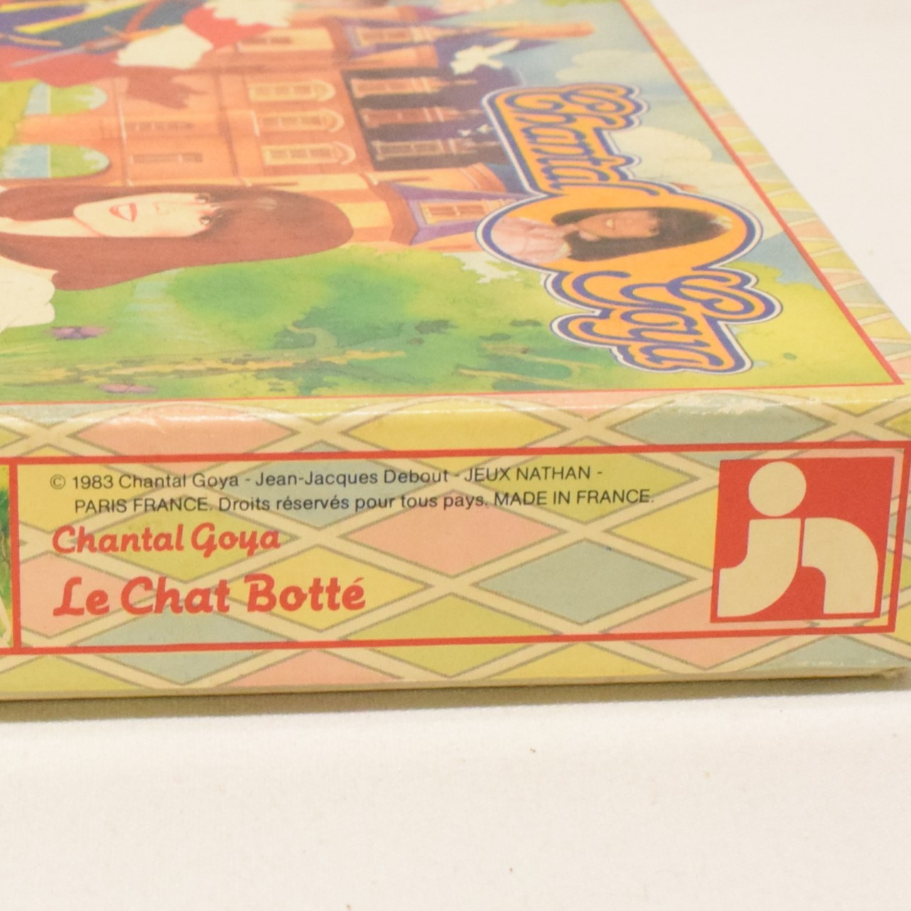 Voir photo 2 de Puzzle 60 pièces Chantal Goya le chat botté jeux Nathan 1983 Puzzle 60 pièces Chantal Goya le chat botté jeux Nathan 1983 État correct - Vue 2 -