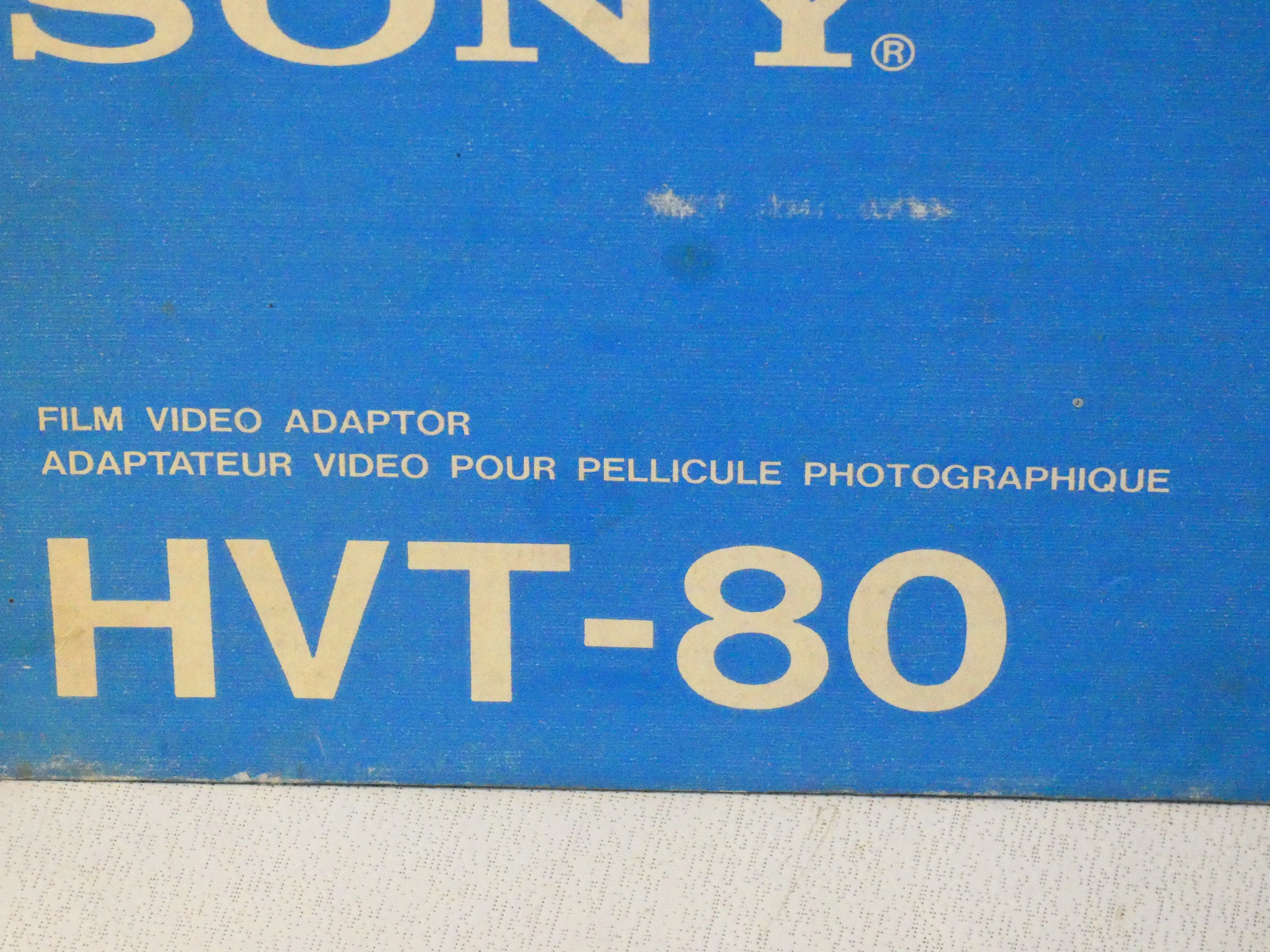 Adaptateur Vidéo pour Pellicule Photographique HVT-80 Sony  État correct - Vue 8 - 