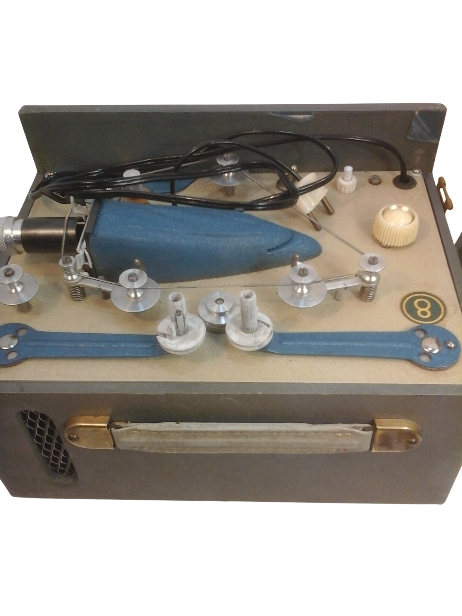 Projecteur ancien Lapierre et Saphir-Appareil de projection vintage-collection-déco  -  reconditionné disponible sur Label Emmaüs