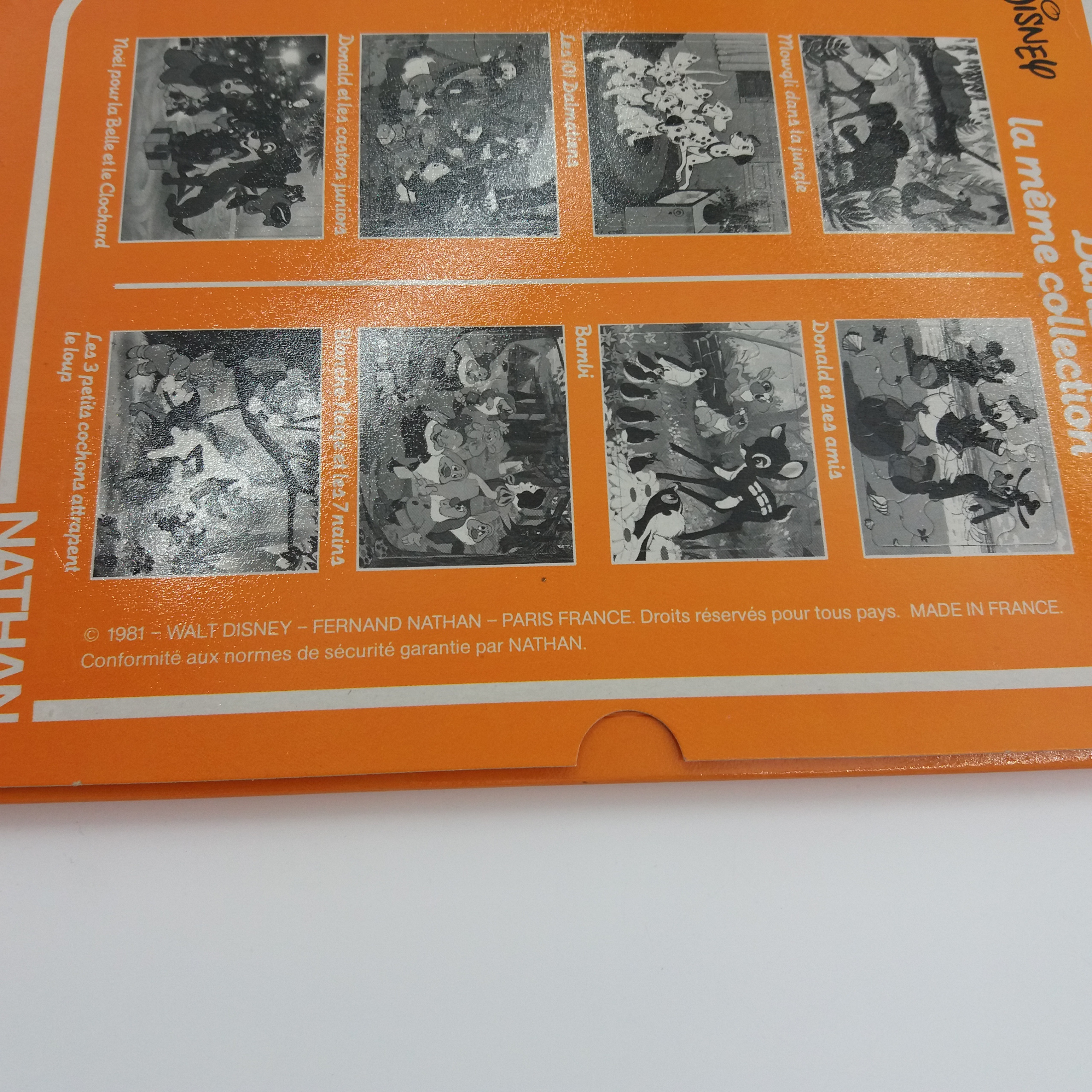 Puzzle vintage « Bambi » Walt Disney Nathan 1981 - Photo 2