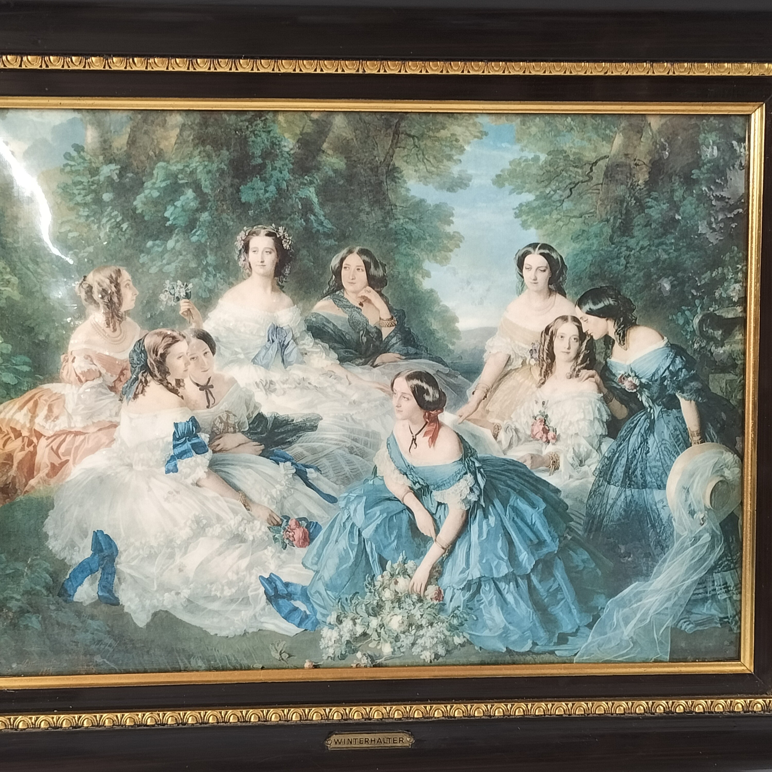 Magnifique tableau de Winterhalter 