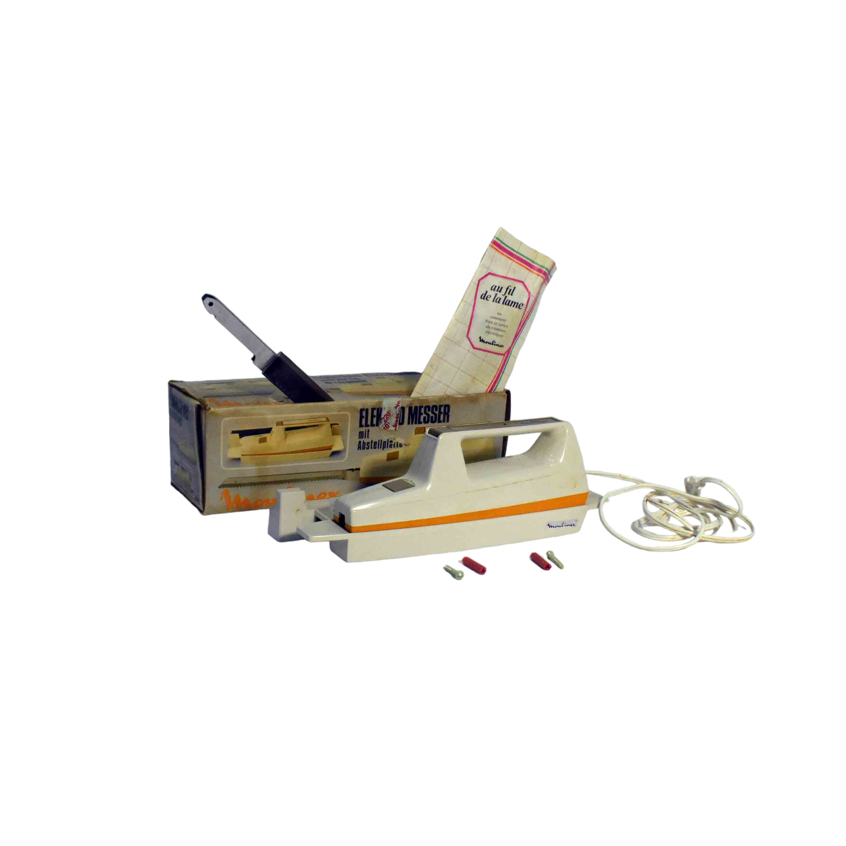 Couteau Electrique Moulinex® Type 246 - Boite Complète - Bon état sur Label Emmaüs