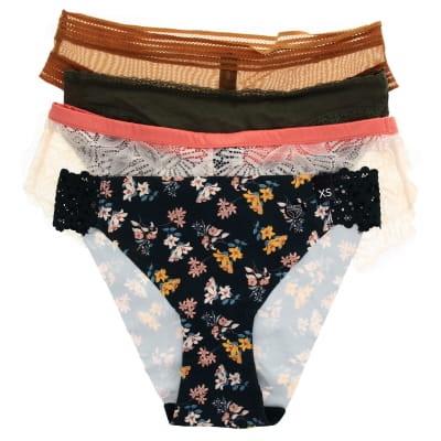 Lot de 4 culottes panachées - Femme - Taille XS - Photo 0