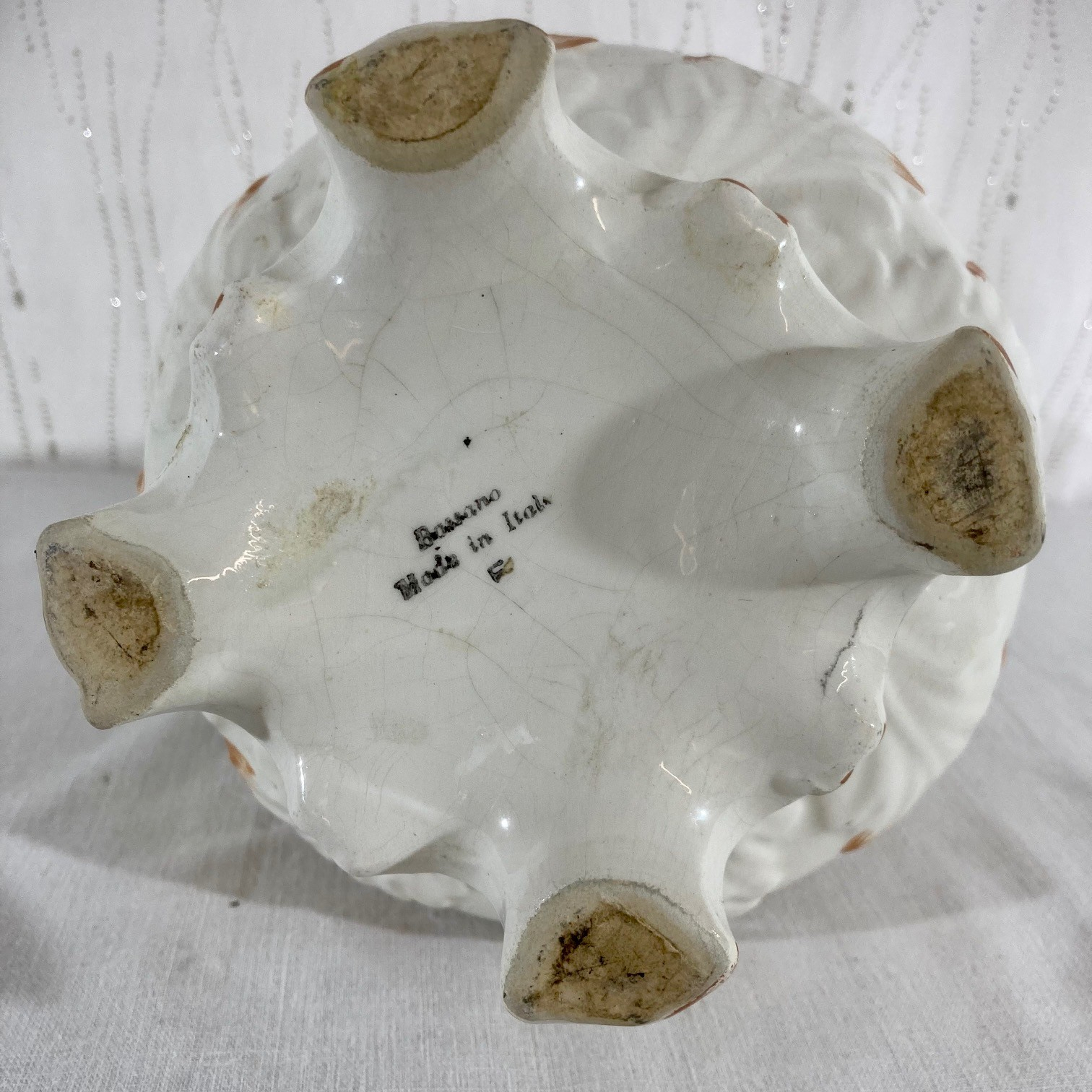 Cruche en faïence Italienne BASSANO - Très bon état - Photo 3