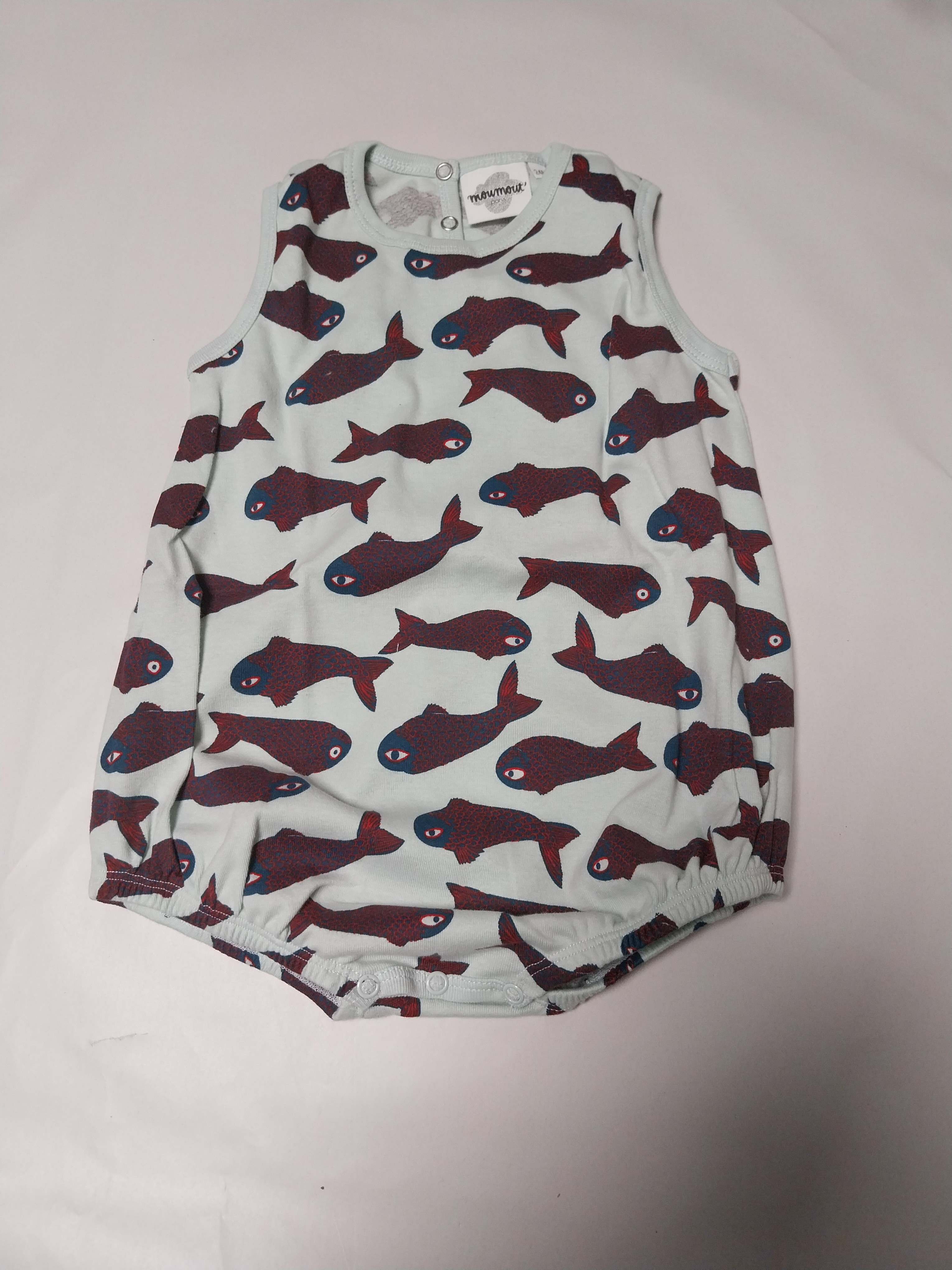  - moumout paris 3m pyjama motif poisson - Photo 0
