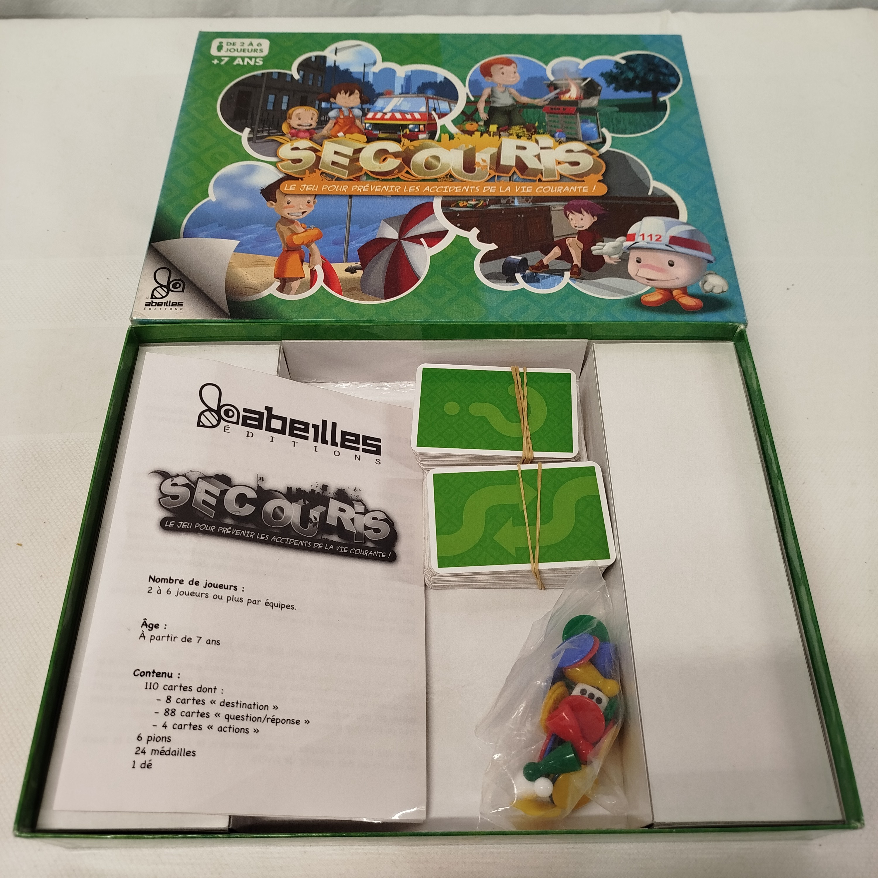 Jeu "Secouris" - Abeilles éditions Bon état - Vue 2 - 