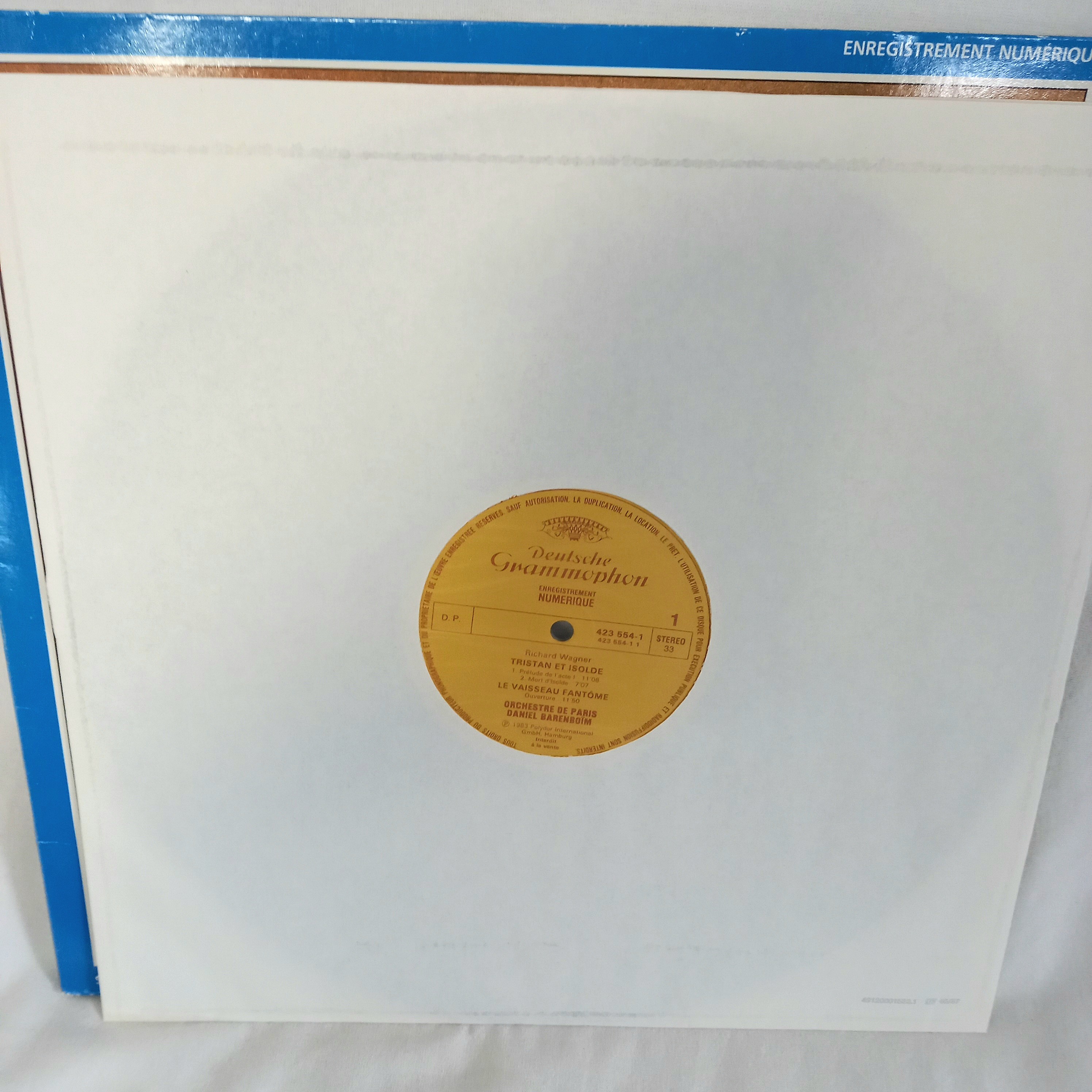 Voir photo 5 de Vinyle - Daniel Barenboim, Richard Wagner, Orchestre De Paris – Wagner - 60e Anniversaire De La Salle Pelyel - 1983 Vinyle - Daniel Barenboim, Richard Wagner, Orchestre De Paris – Wagner - 60e Anniversaire De La Salle Pelyel - 1983 Bon état - Vue 5 -