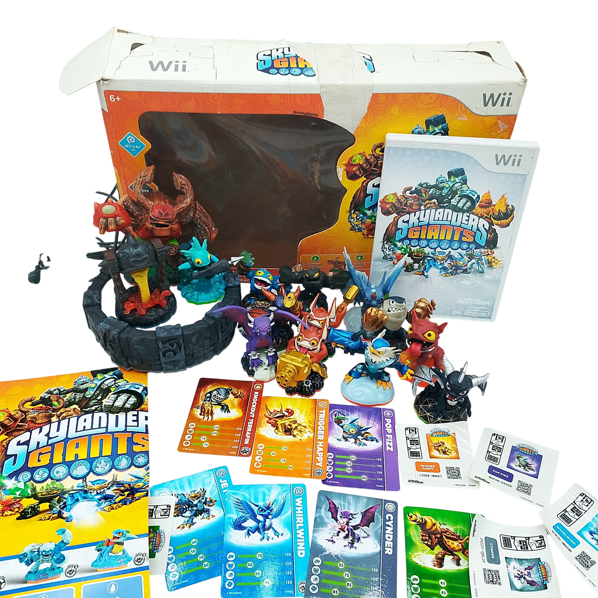 Acheter Coffret Skylanders Giants Wii + Portail + 14 figurines dont Dark Spyro Bon état - 55,00 € Coffret Skylanders Giants Wii + Portail + 14 figurines dont Dark Spyro Bon état - reconditionné disponible sur Label Emmaüs