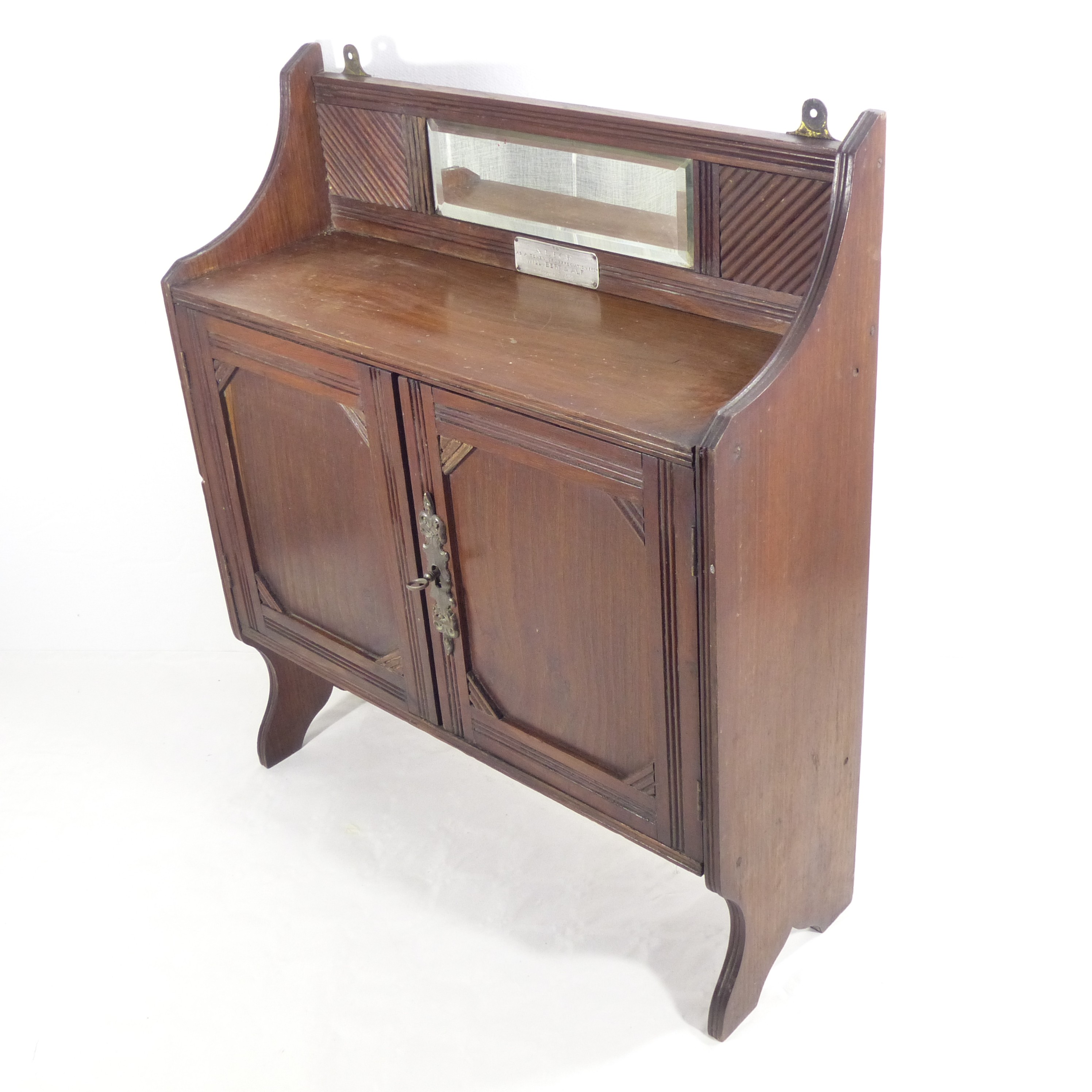 Jeu en bois / Petite armoire de poupée vintage - Signé Will BERT & ALF - Photo 16