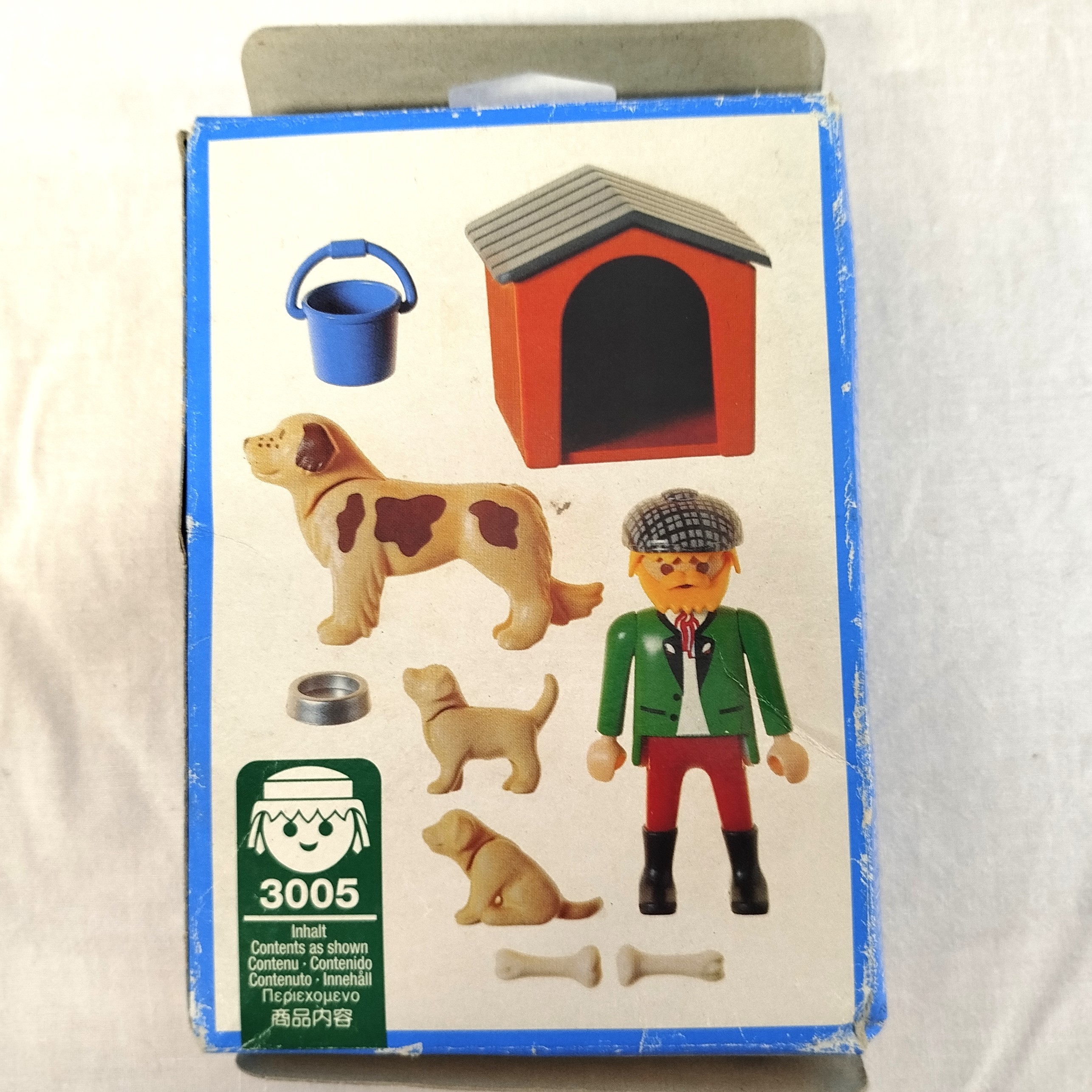 Playmobil (REF : 3005) : "Cabane pour chiens" Bon état - Vue 3 - 