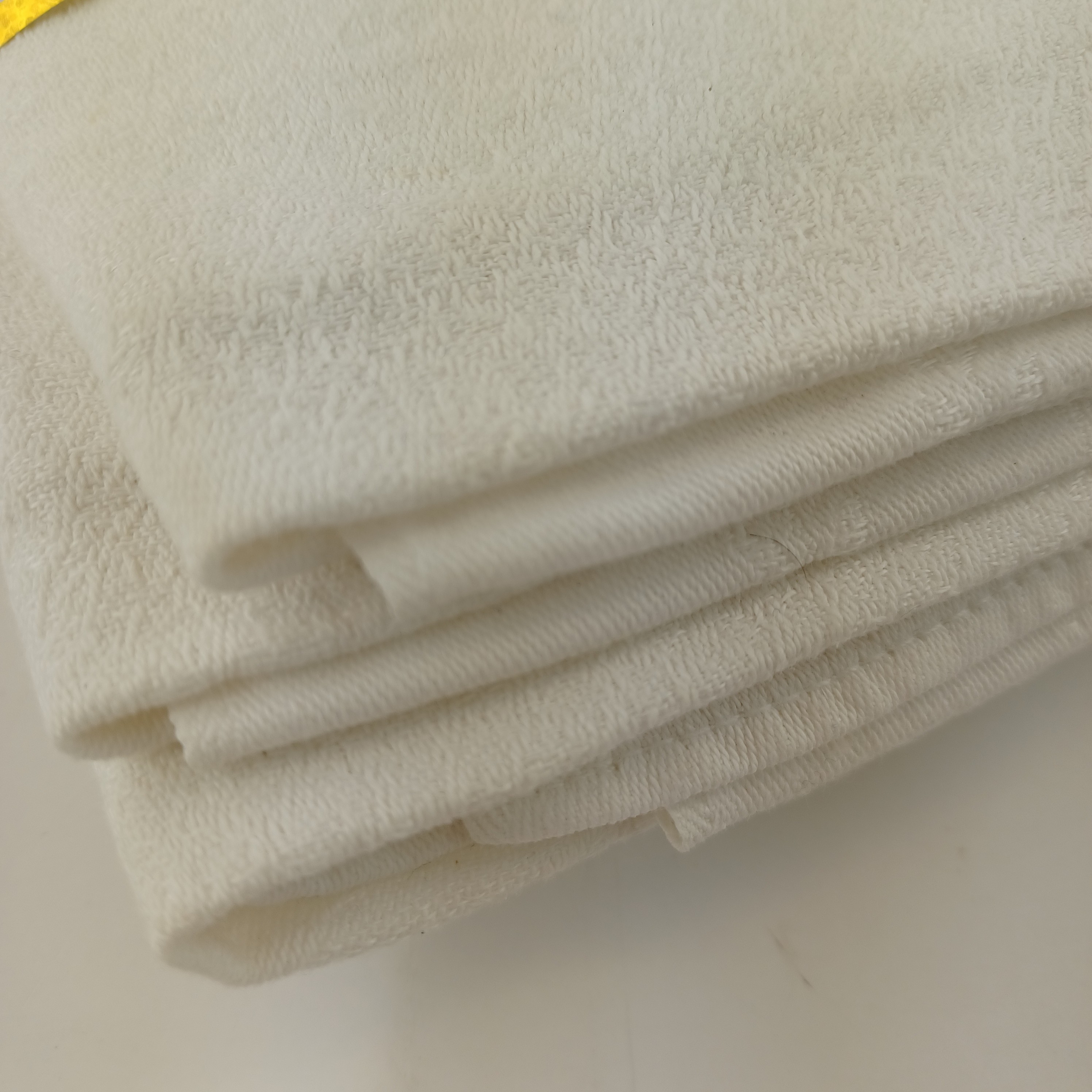 Lot de 8 serviettes damassées en coton monogrammées « JB » de 55 × 50 cm Très bon état - Vue 4 - 