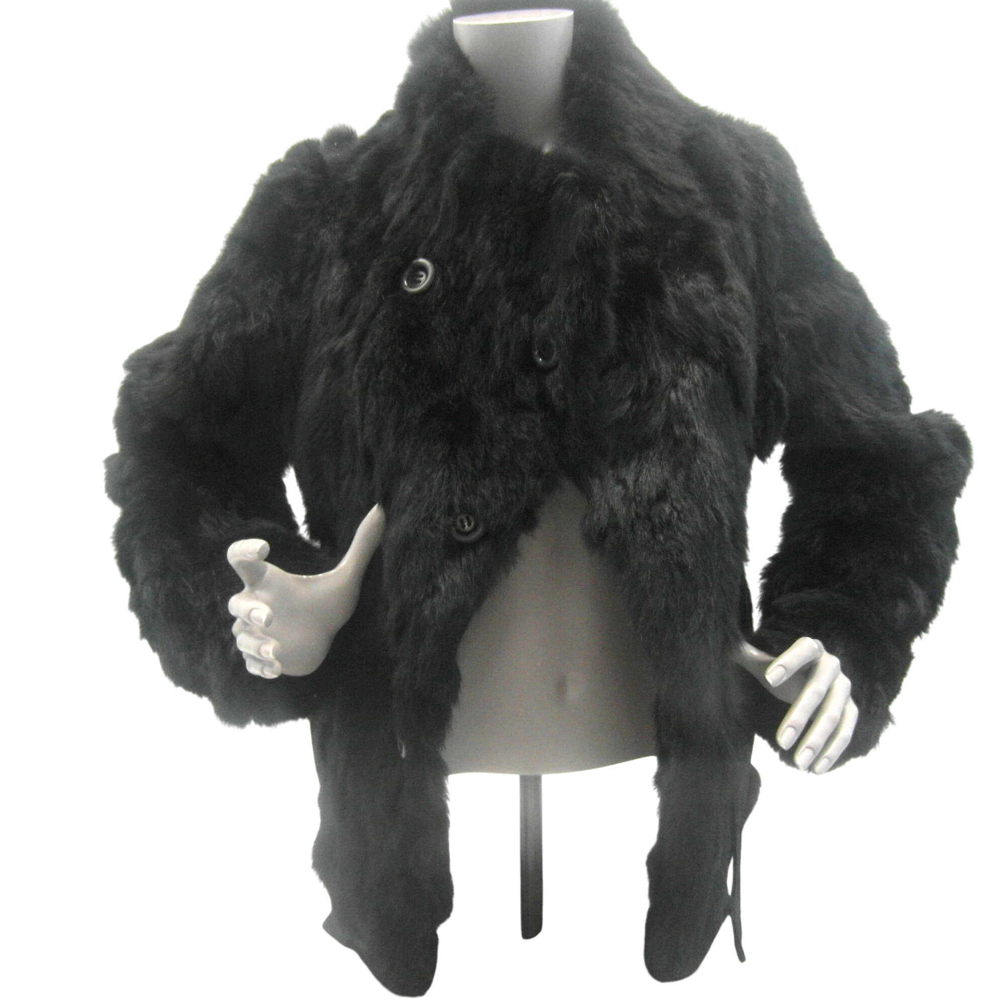 Veste hivernale en fourrure taille 40 - Photo 0