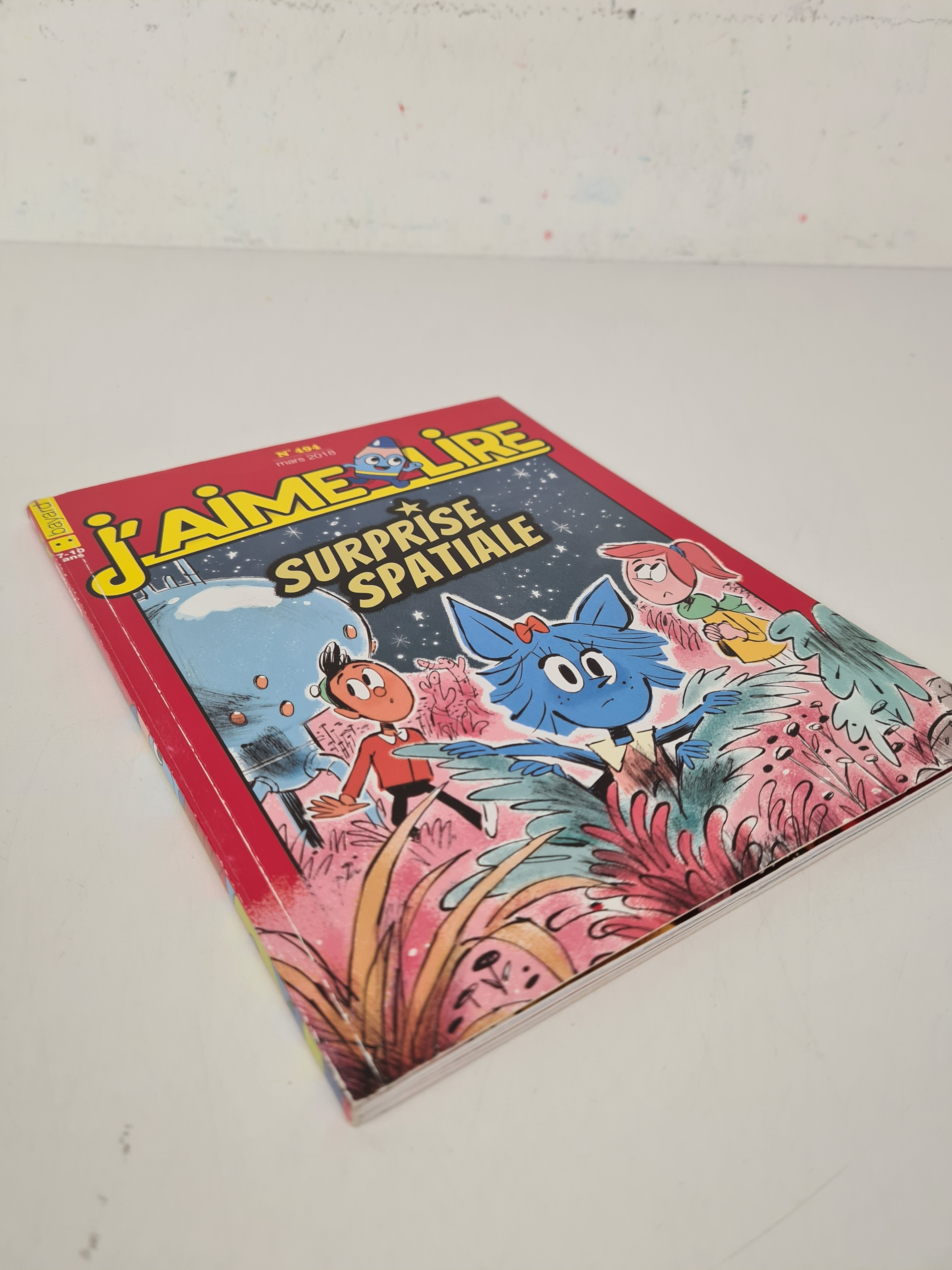 Livre d'enfant - J'aime lire Surprise spatiale N°494 - bayard - 7/10 ans - Photo 3