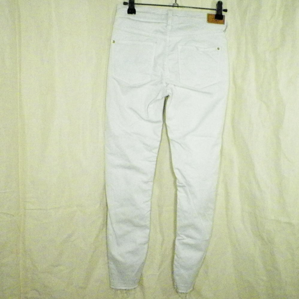 Jean's Femme Blanc LE TEMPS DES CERISES Taille Estimée 32  - Vue 2 - 