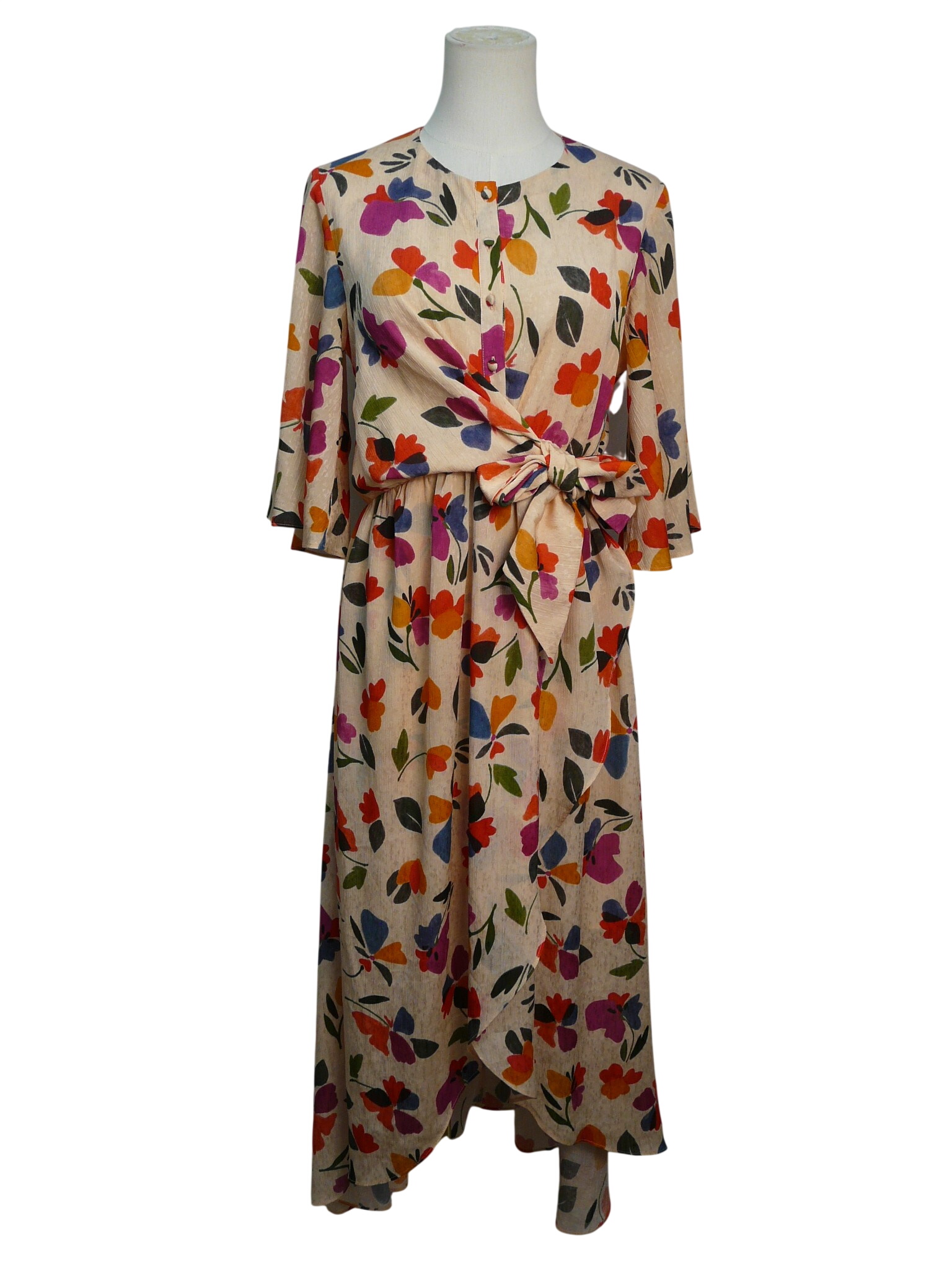 RF55 - Robe effet portefeuille - Promod - Taille 38  -  reconditionné disponible sur Label Emmaüs