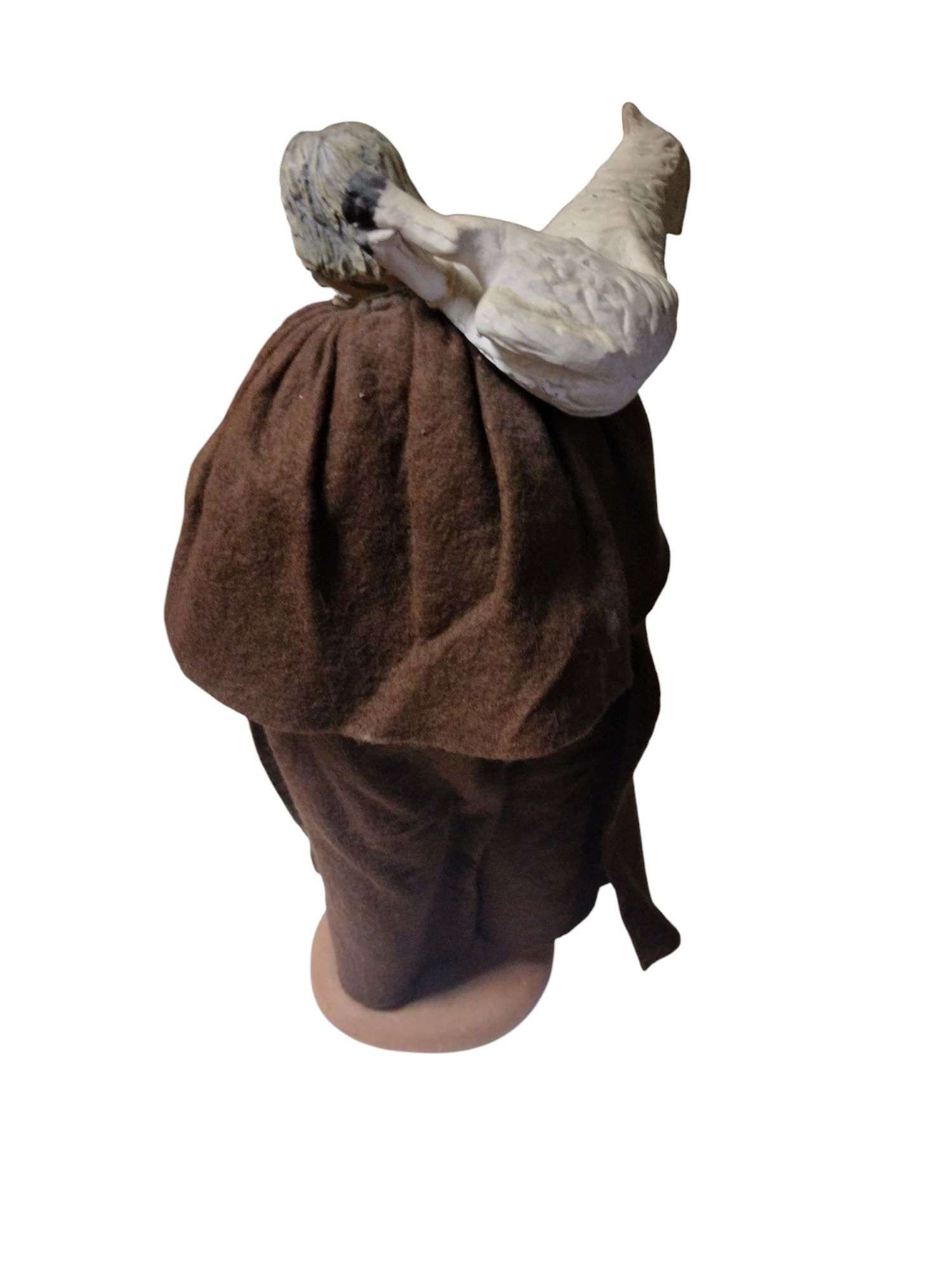 Lot de 5 santons d'argile véritable - Madelaine JOURDAN NANS les PINS (C5) - Photo 3