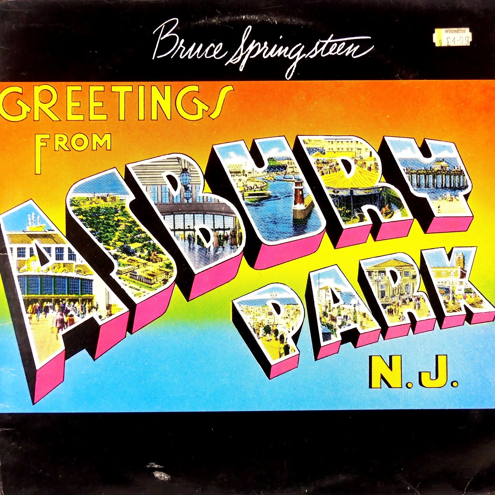 Vinyle - Bruce Springsteen - 1973  -  reconditionné disponible sur Label Emmaüs