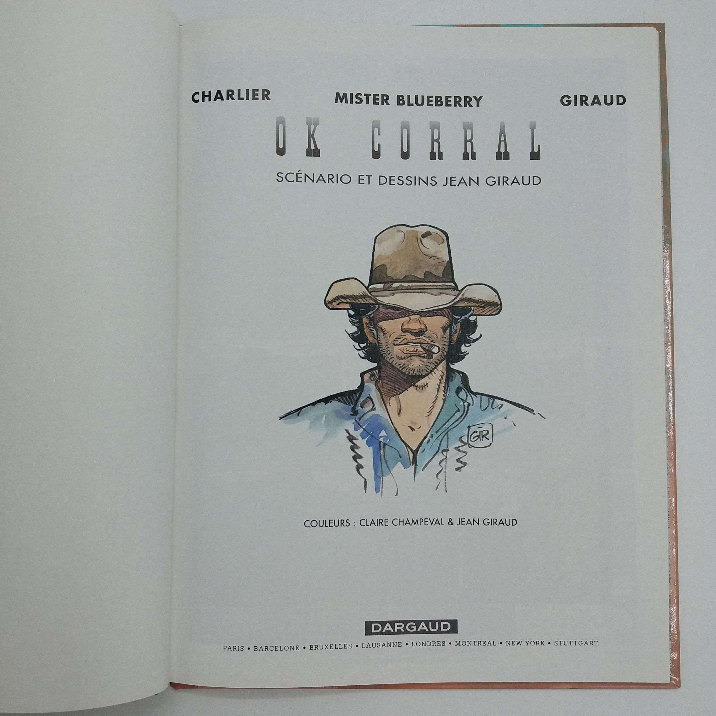 BD « Blueberry Tome 27 OK Corral » de Jean Giraud 2003 - Photo 2