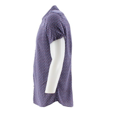 Chemise bleue imprimée - Homme - Devred - Taille L Bon état - Vue 3 - 