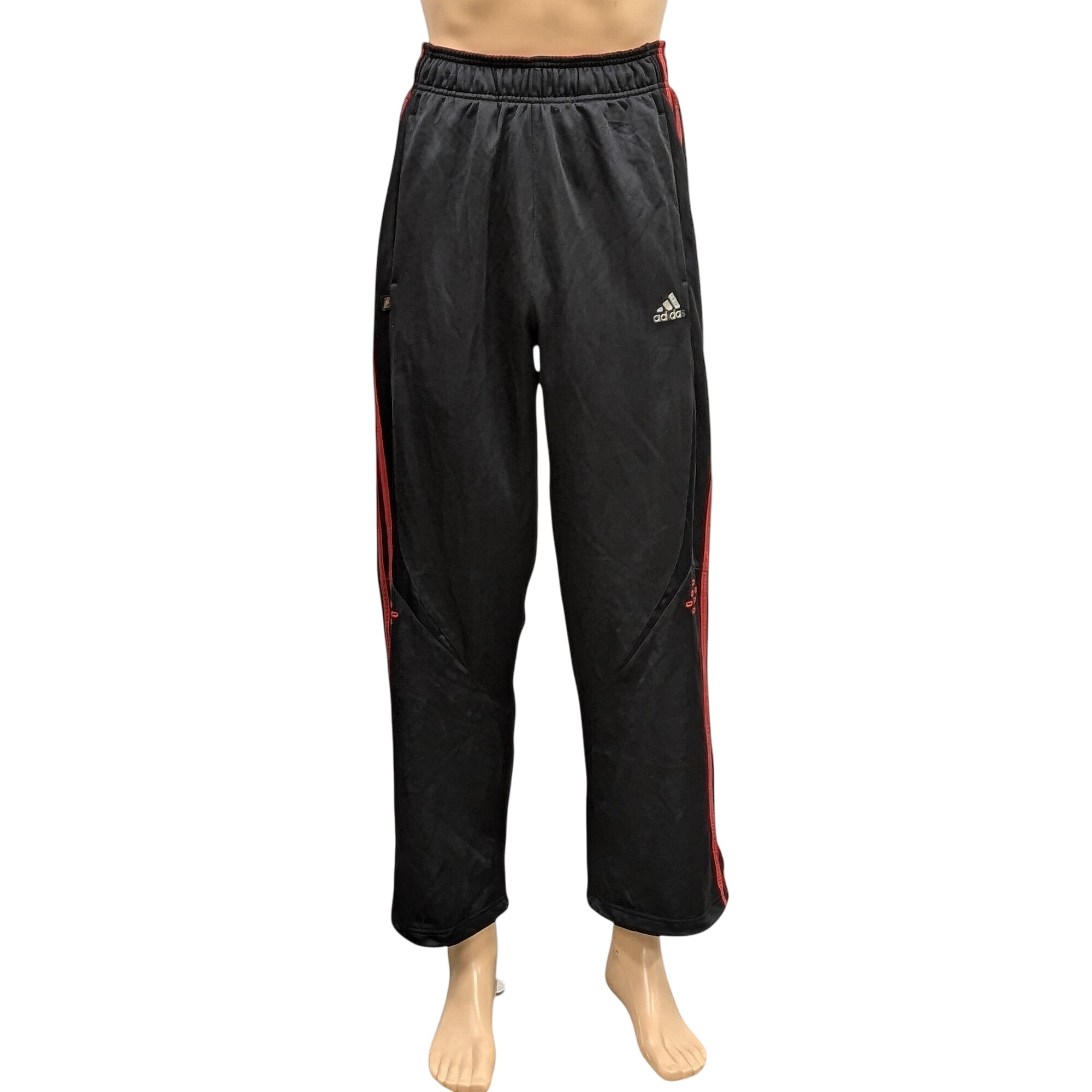 Pantalon Jogging Adidas Tracy McGrady Edition T S Training sport noir et rouge - Photo 3