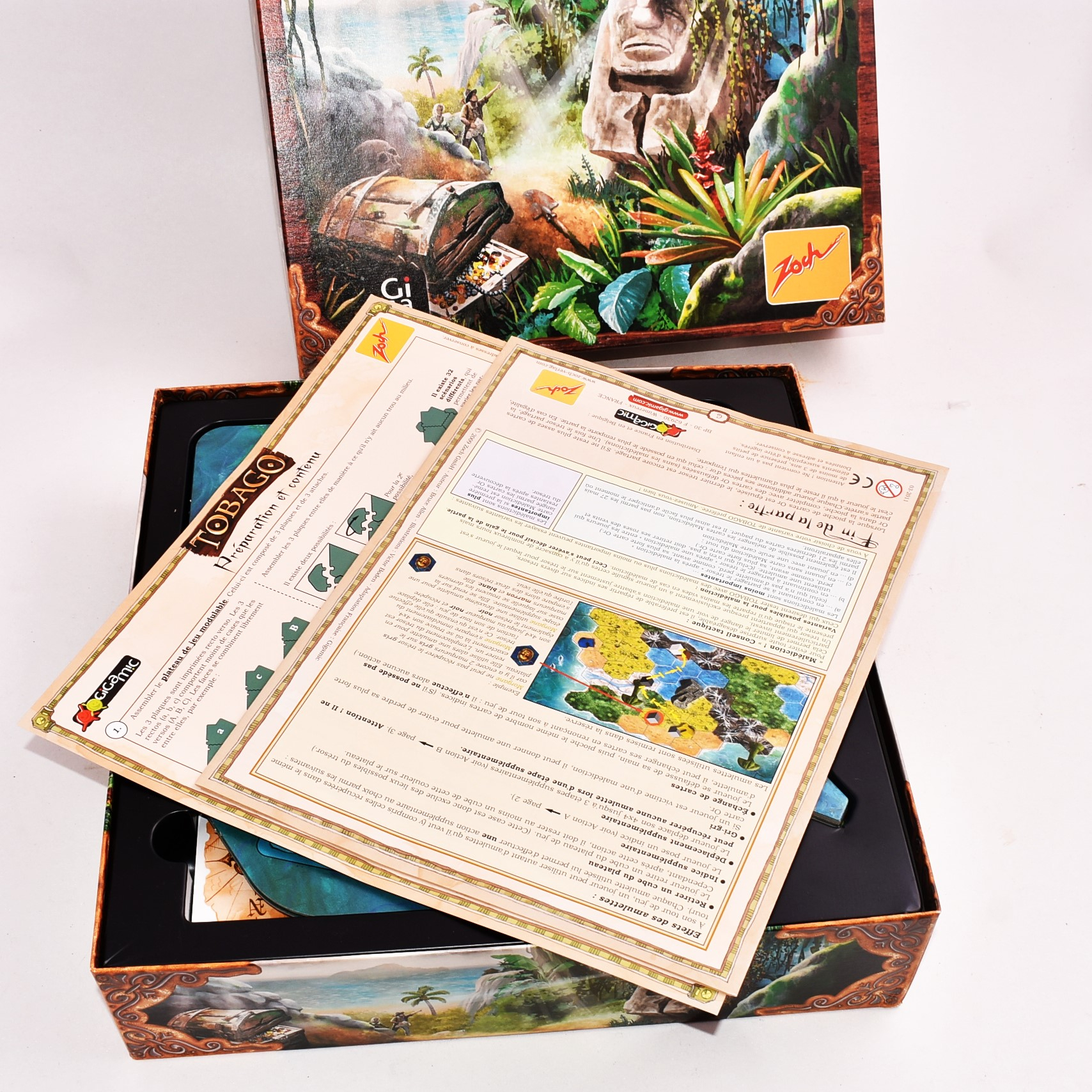 jeu de société Tobago - Très bon état - Photo 4