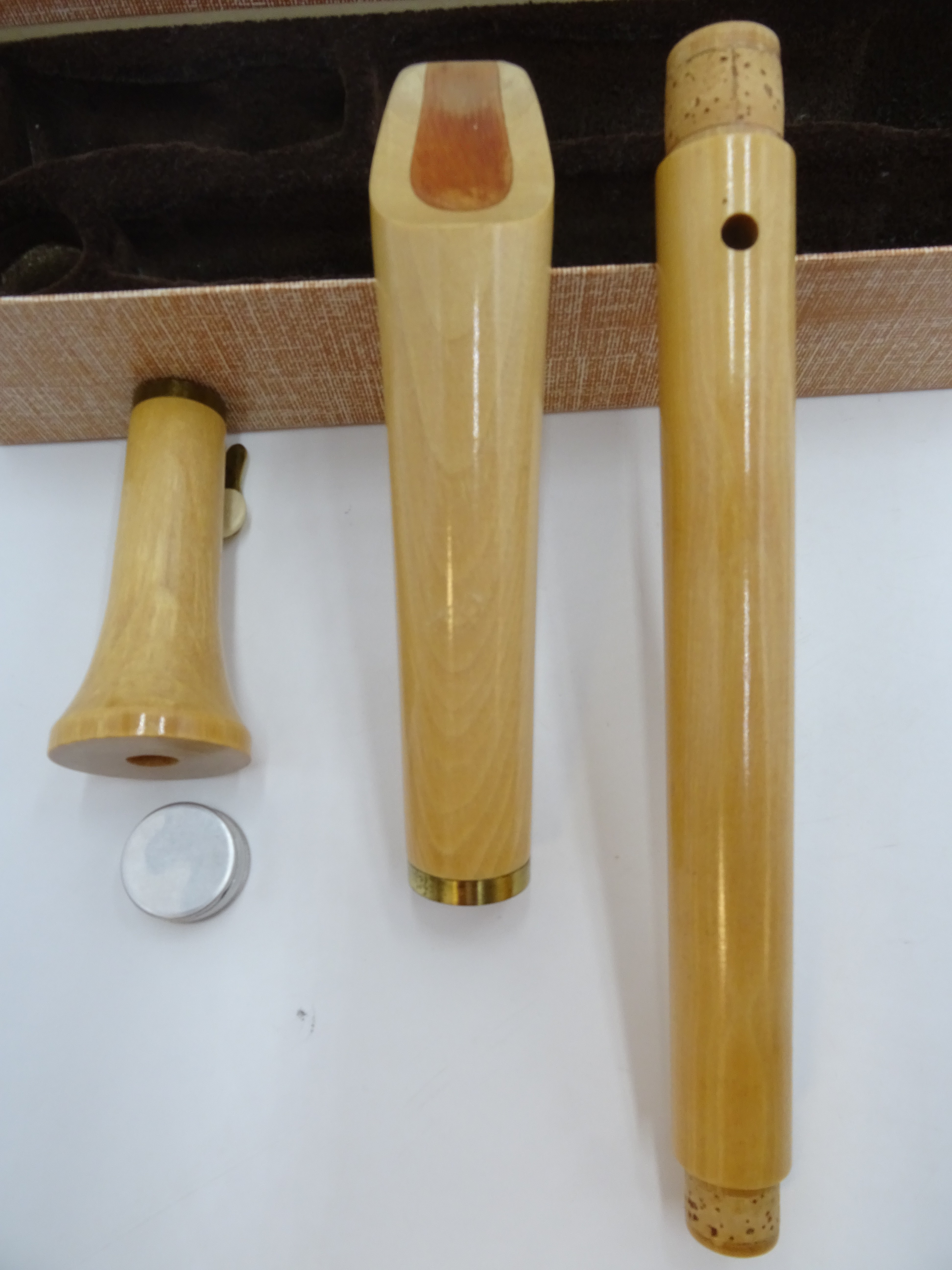Voir photo 5 de Flute à bec en bois"ROSSLER-SCOLAR-BLOCKFLÖTE". Flute à bec en bois"ROSSLER-SCOLAR-BLOCKFLÖTE". Très bon état - Vue 5 -