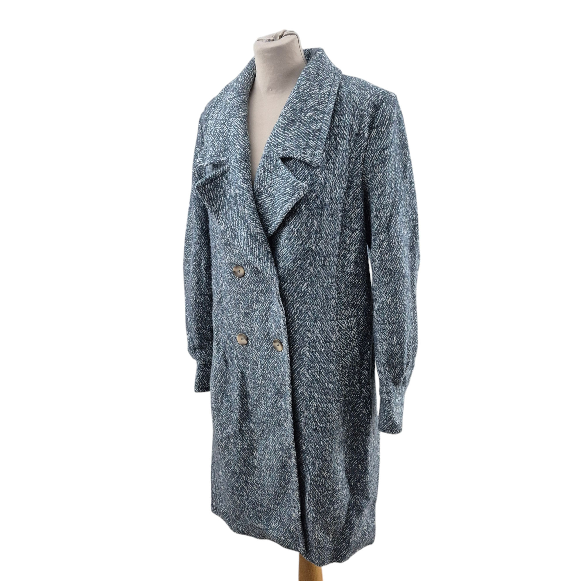 Manteau vert chiné 🧥- Promod - T46 - Photo 3
