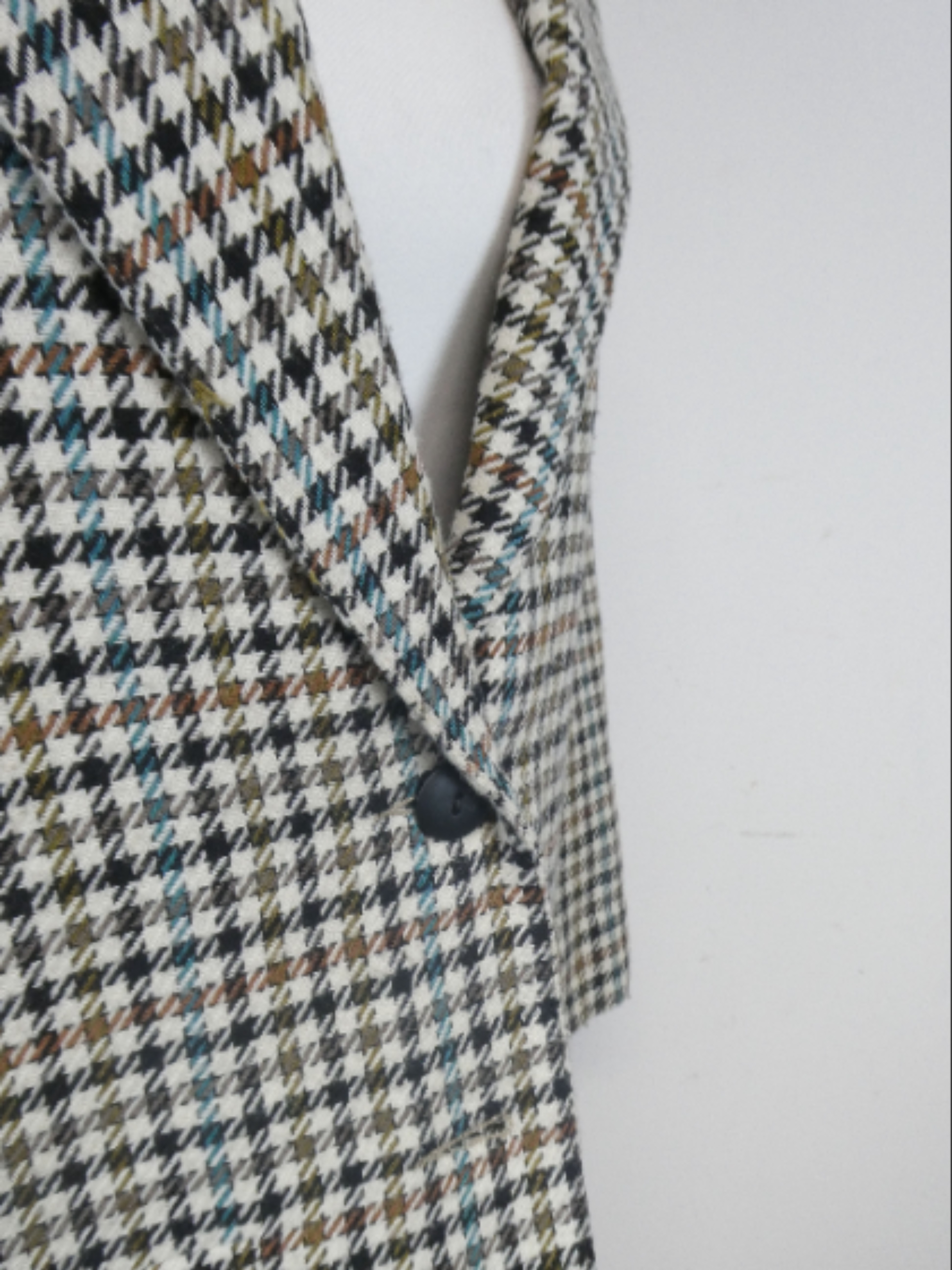 Etam - Veste de costume à carreaux multicolore - 34/36/S - Photo 3