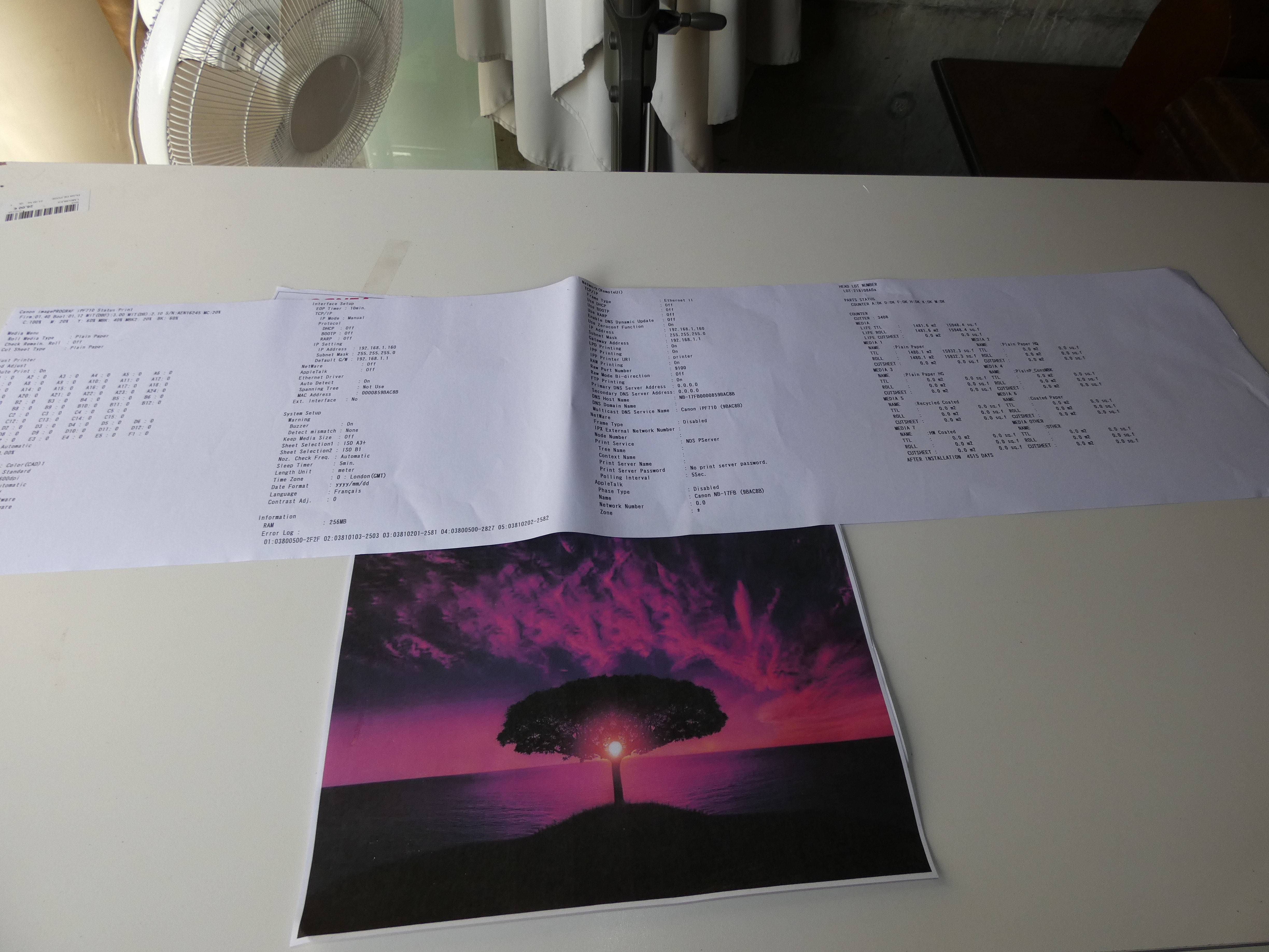 Imprimante CANON ImagePrograf iPF710 pour reprographie grands formats - Comme neuf - Photo 4