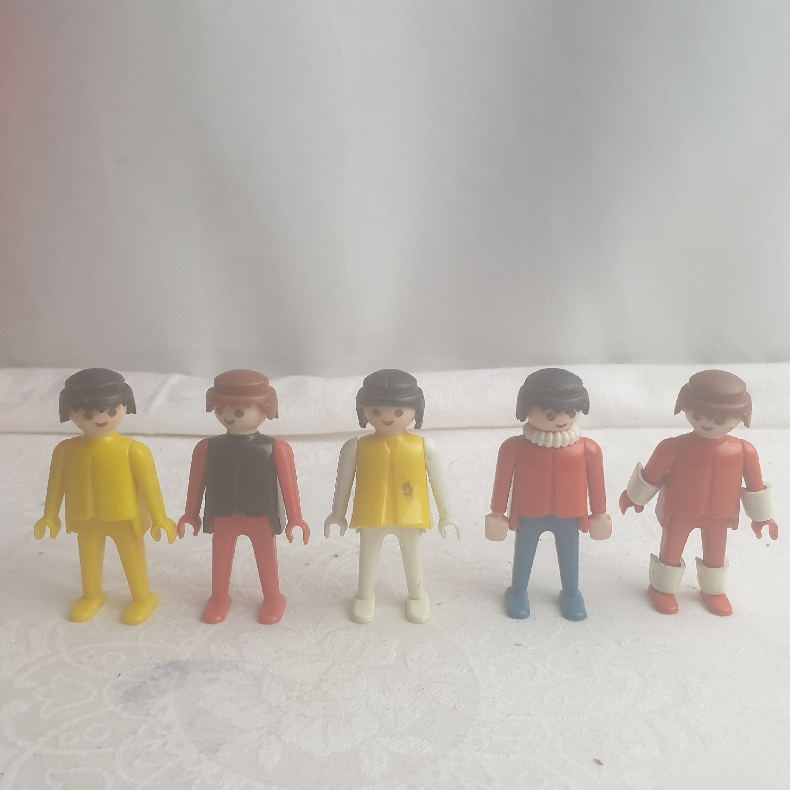 Lot de 15figurines vintage Playmobil Geobra 1974 - Bon état - Photo 4