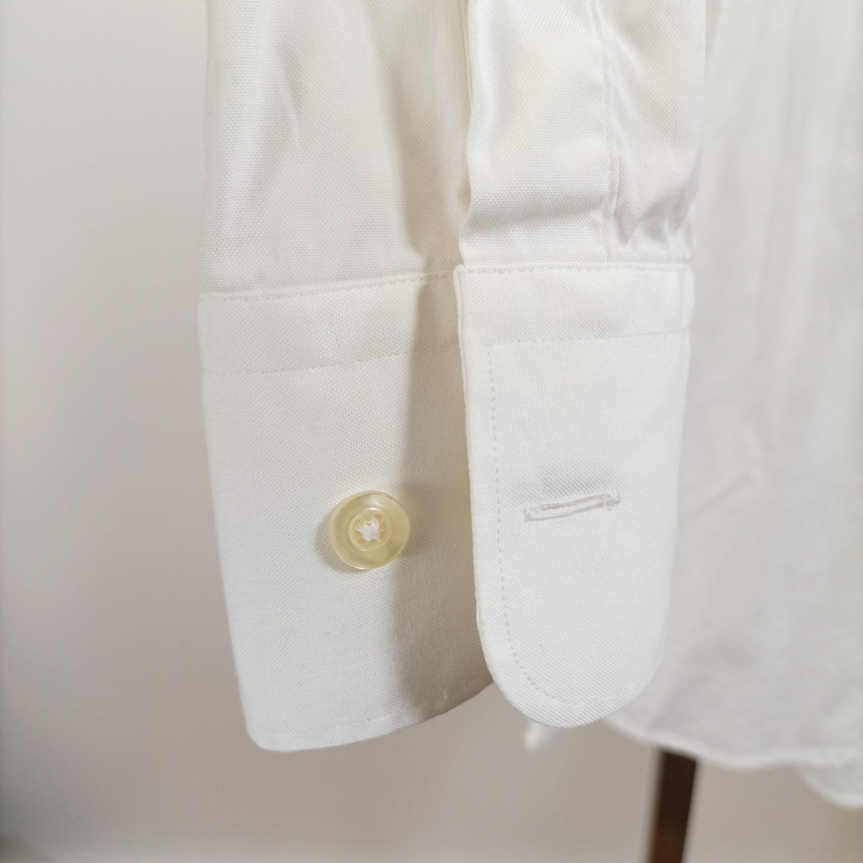 Chemise blanche élégante Café Coton Exclusive col classique taille 42 manches longues - Photo 3