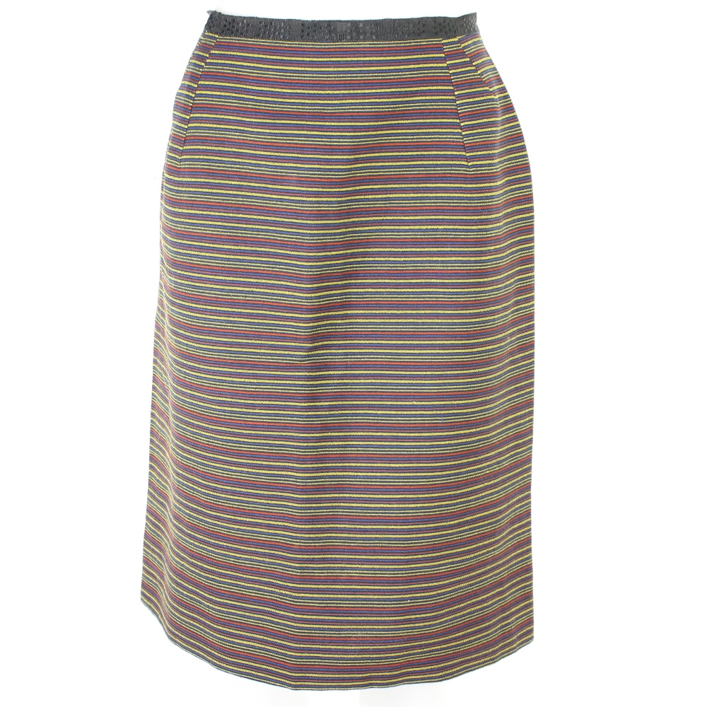 Jupe Vintage Femme Multicolore Taille Estimée 38  -  reconditionné disponible sur Label Emmaüs