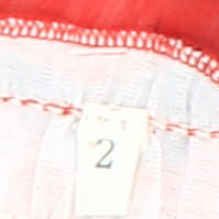 Robe rouge imprimée noir ,blanche et grise - Fille - Taille 2 ans - Photo 2