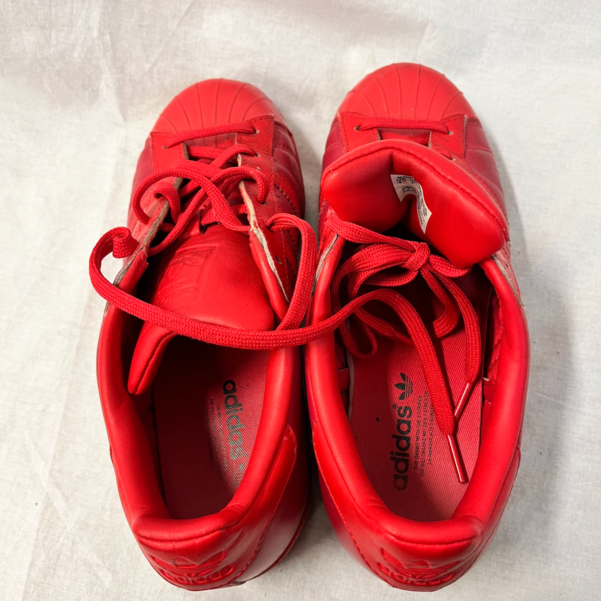 Basket rouge femme, Adidas Superstar, taille38 Bon état - Vue 4 - 
