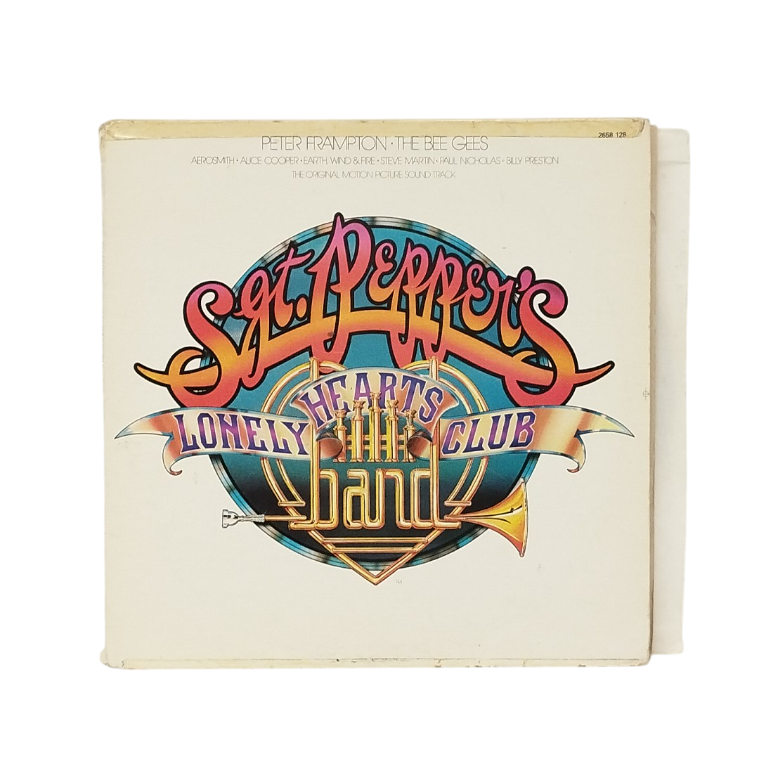 Album The bee gees " sgt.pepper's lonely hearts club band" en double disque vinyle 33t made in France - Bon état sur Label Emmaüs