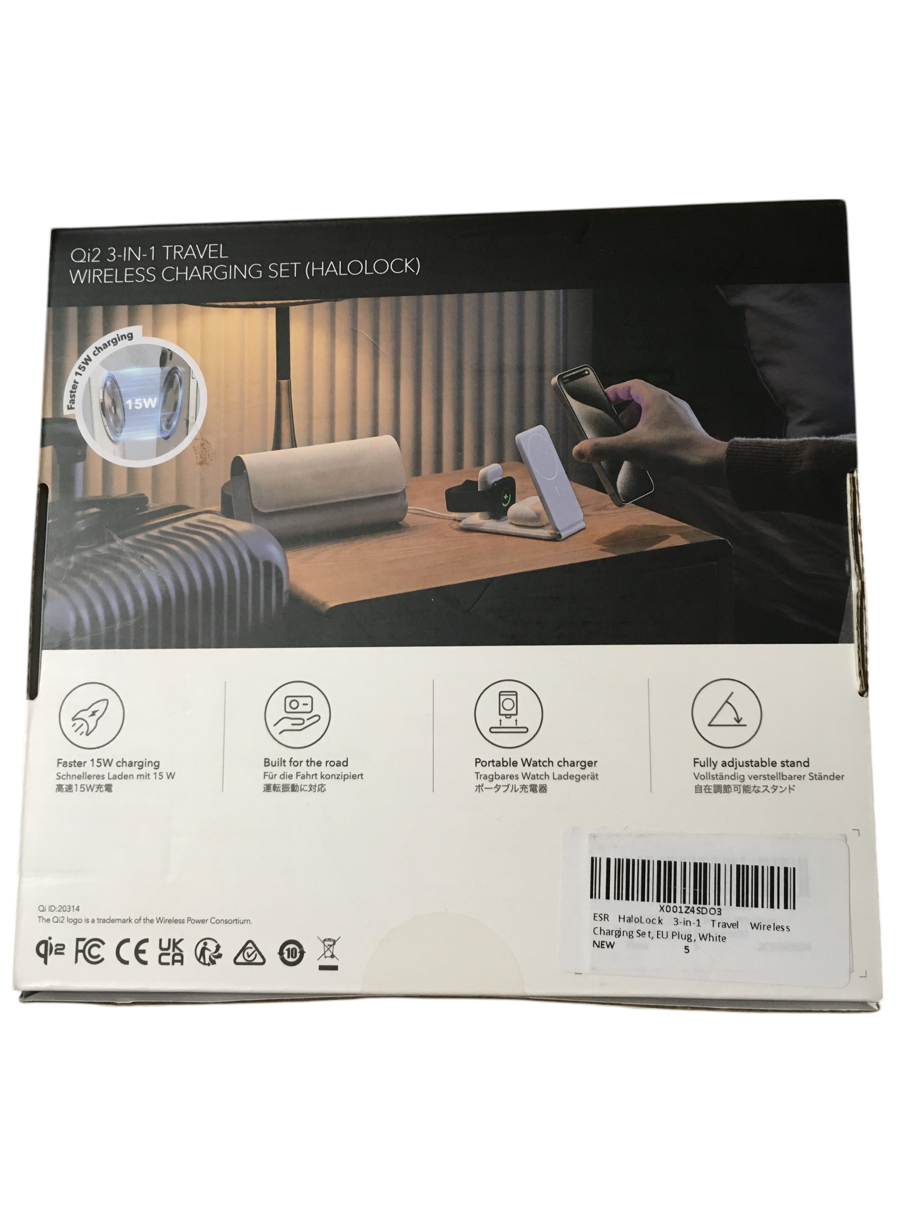 ESR Qi2 Kit de charge sans fil 3 en 1 - Photo 1