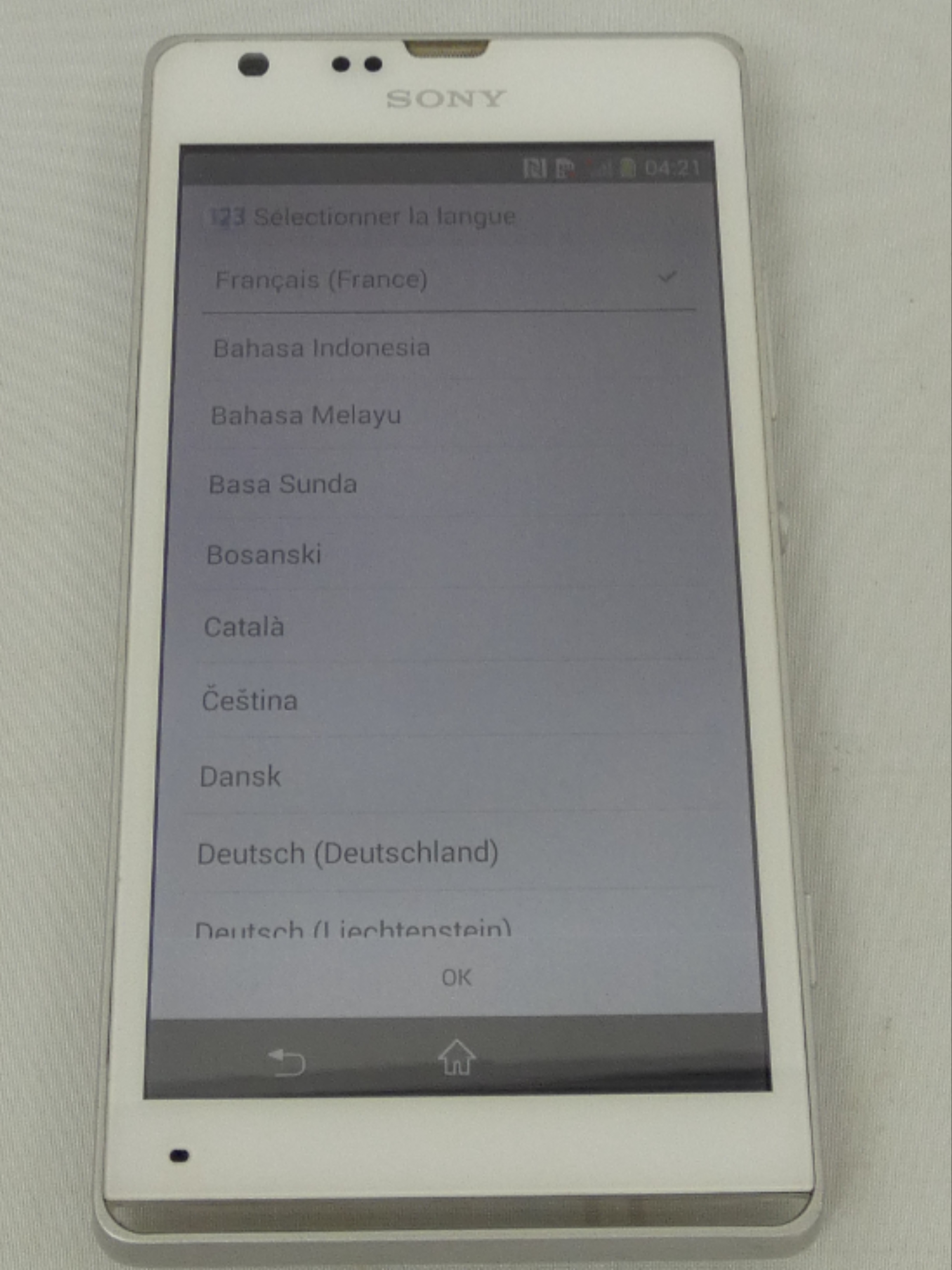 Smartphone SONY XPERIA Model C5303 - Photo 7