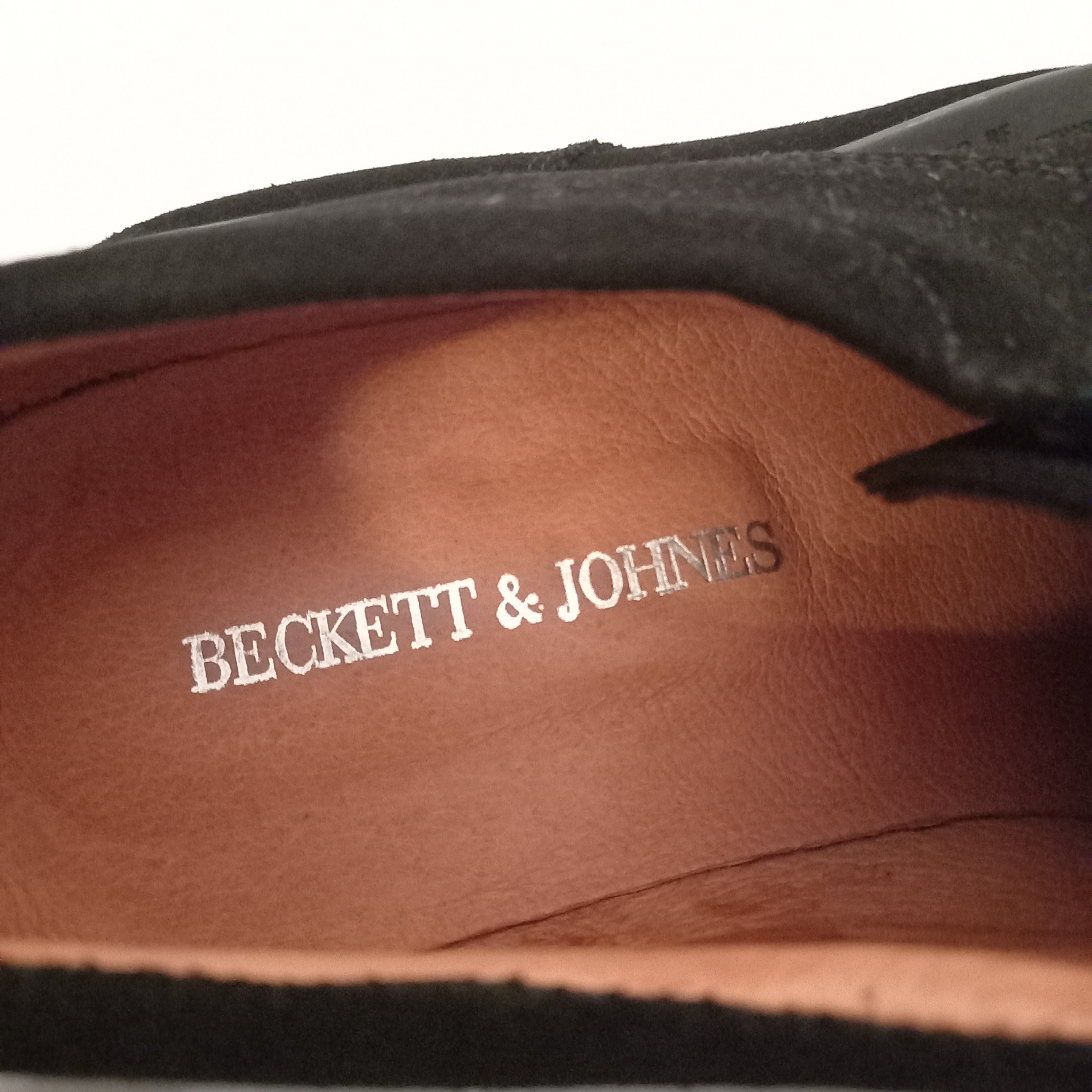 Voir photo 5 de Chaussure homme "Beckett & Johnes" Chaussure homme "Beckett & Johnes" Très bon état - Vue 5 -